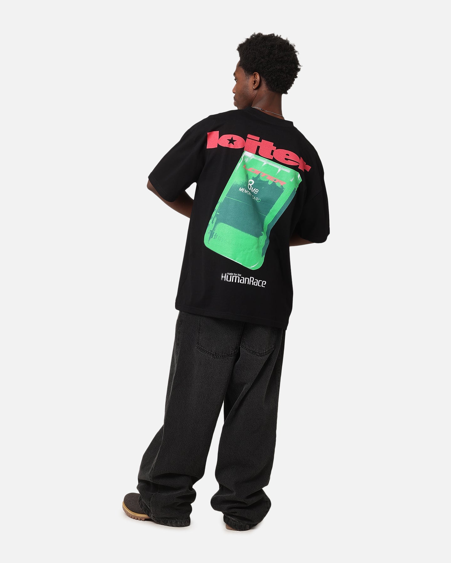 Loiter Core Memory T-Shirt Black