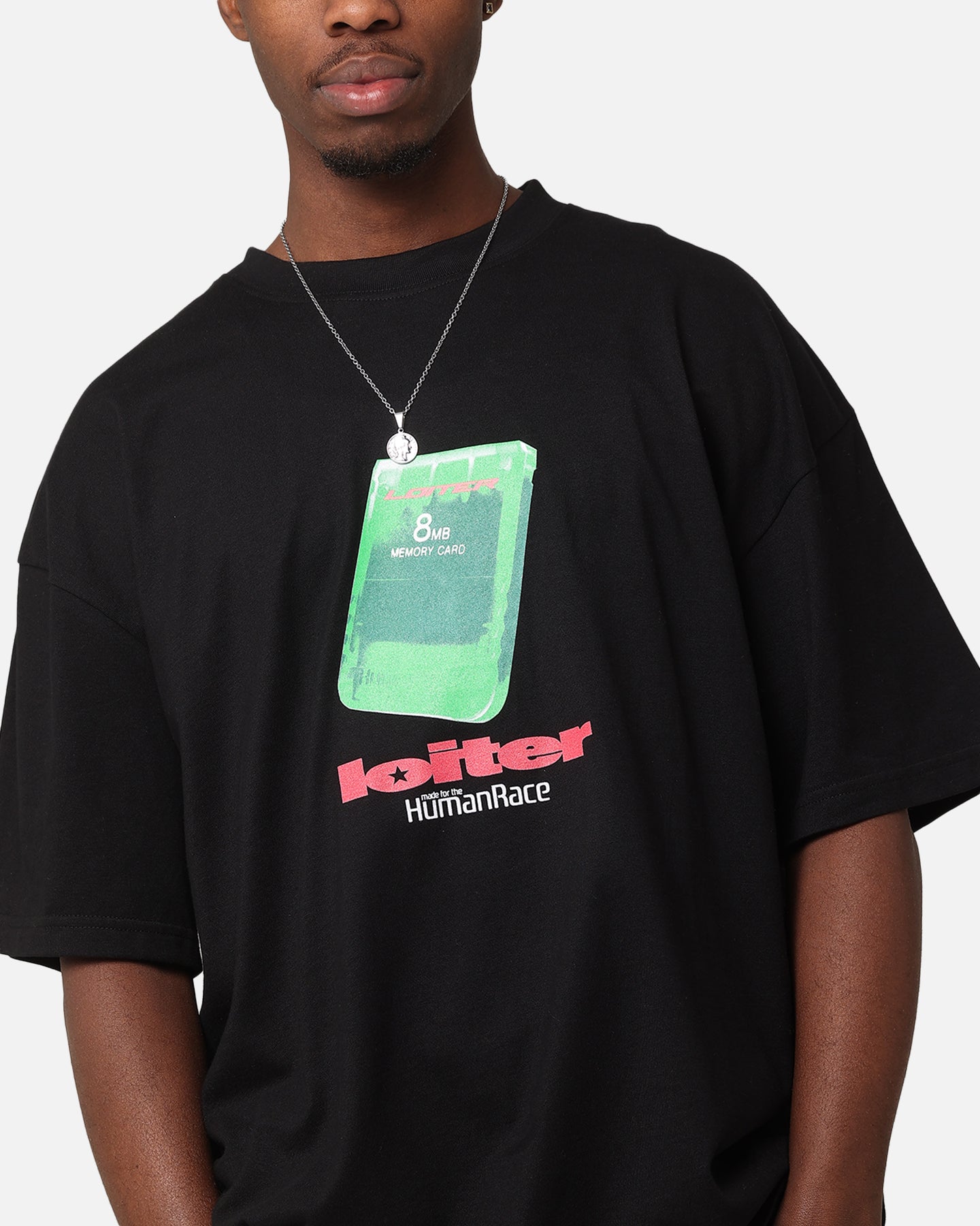 Loiter Core Memory T-Shirt Black