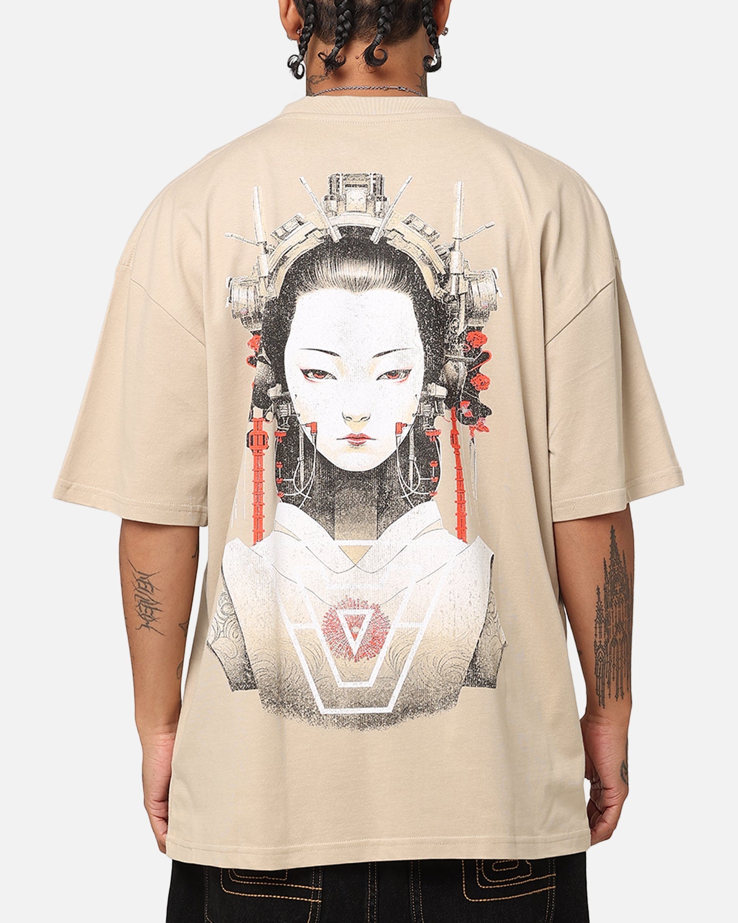 The Anti Order Geisha T-Shirt Stone