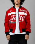 Loiter Aviation Bomber Jacket Red/Black