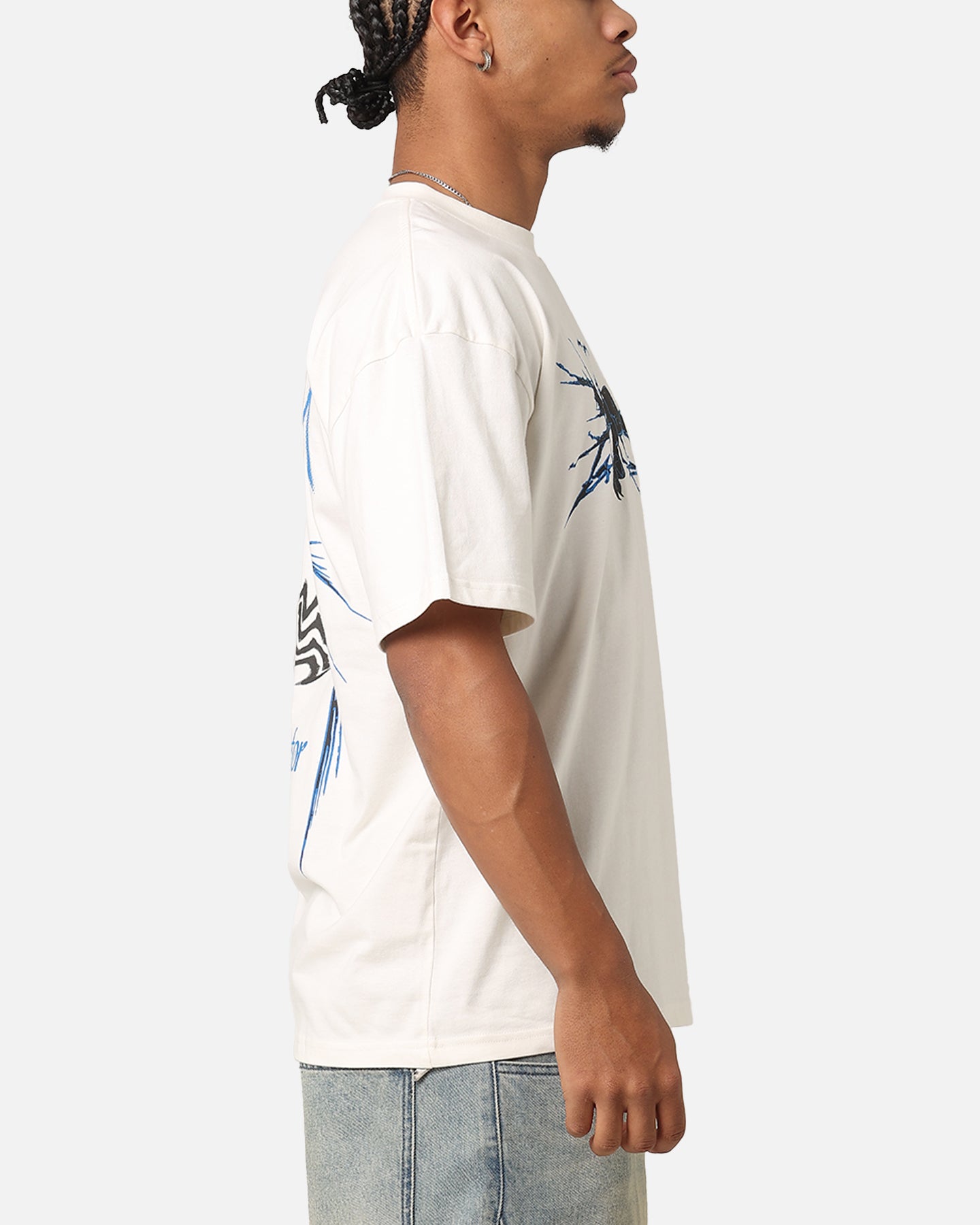 Goat Crew Marvel Spider-Man Y2K Venom T-Shirt Off White