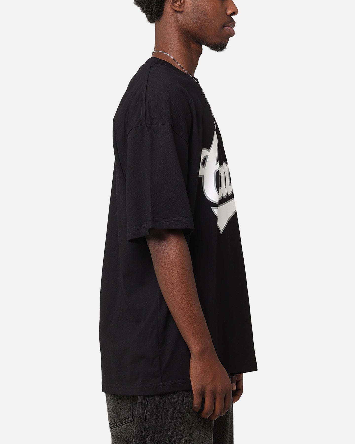 Carre Team Script T-Shirt Black