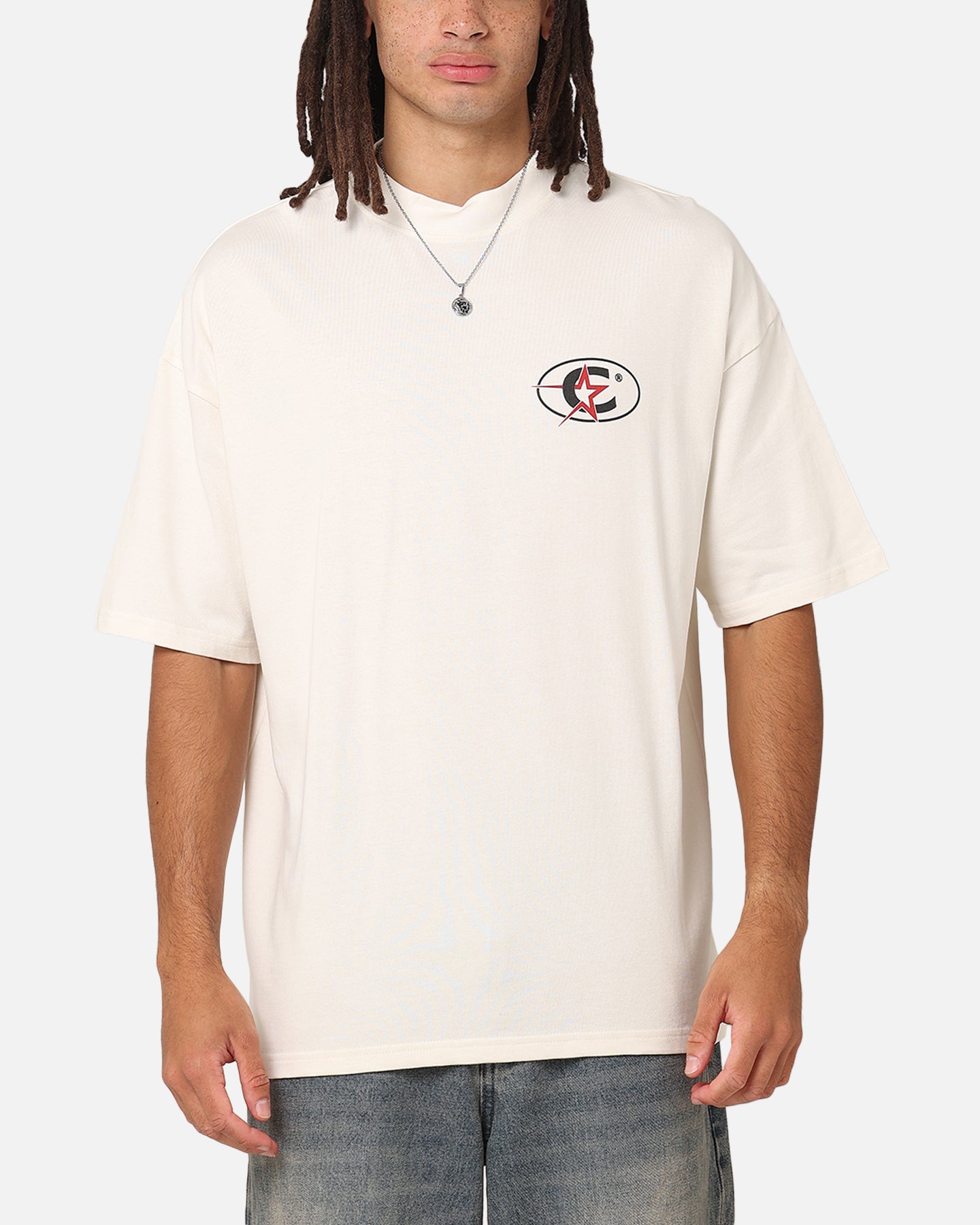 Carre C-Star Stack T-Shirt Off White