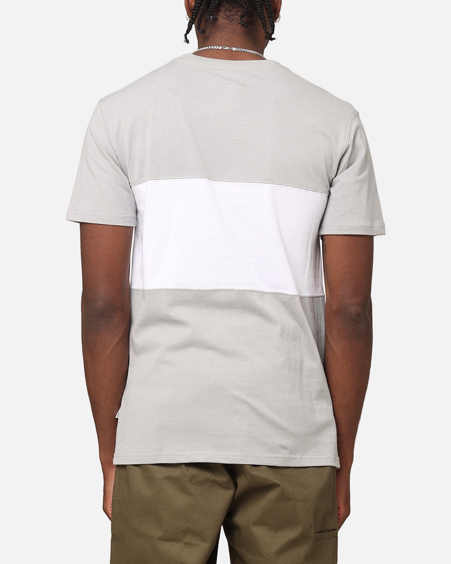 Carre Boost Panel T-Shirt Grey/White