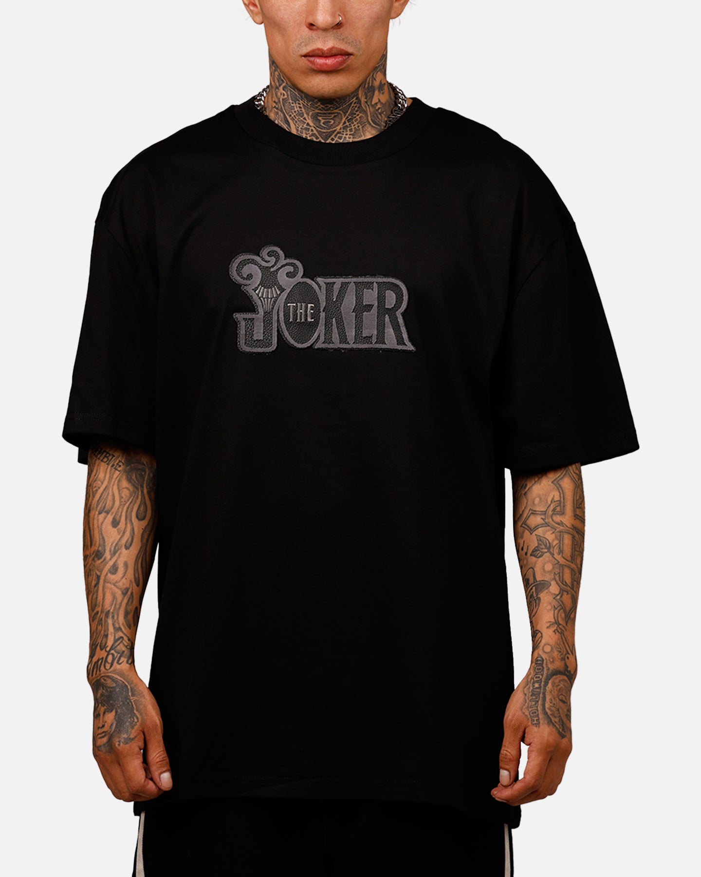 Freeze Max DC Batman The Joker 'Troublemakers' Fireworks T-Shirt Black