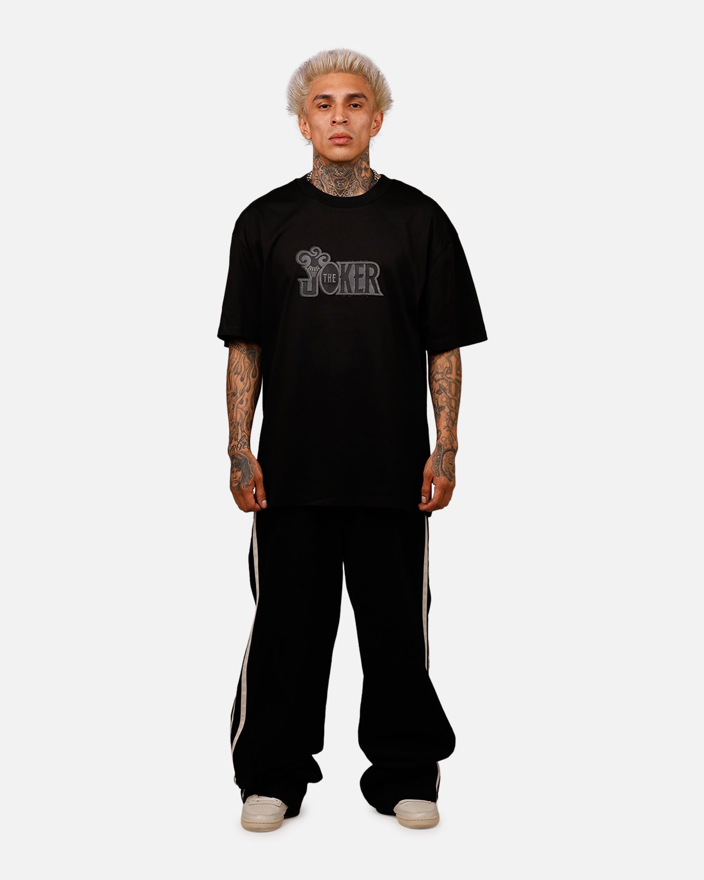 Freeze Max DC Batman The Joker 'Troublemakers' Fireworks T-Shirt Black