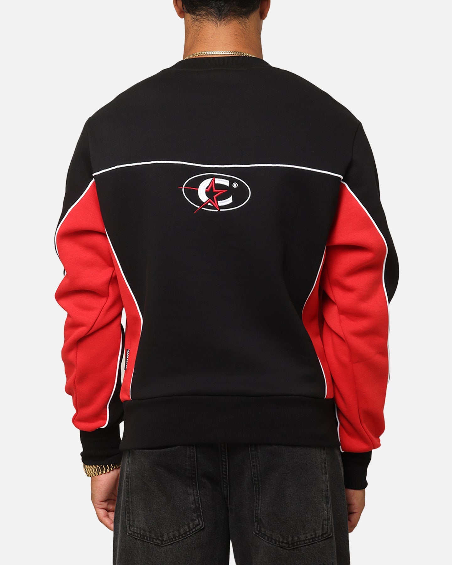 Carre International Crewneck Black/Red