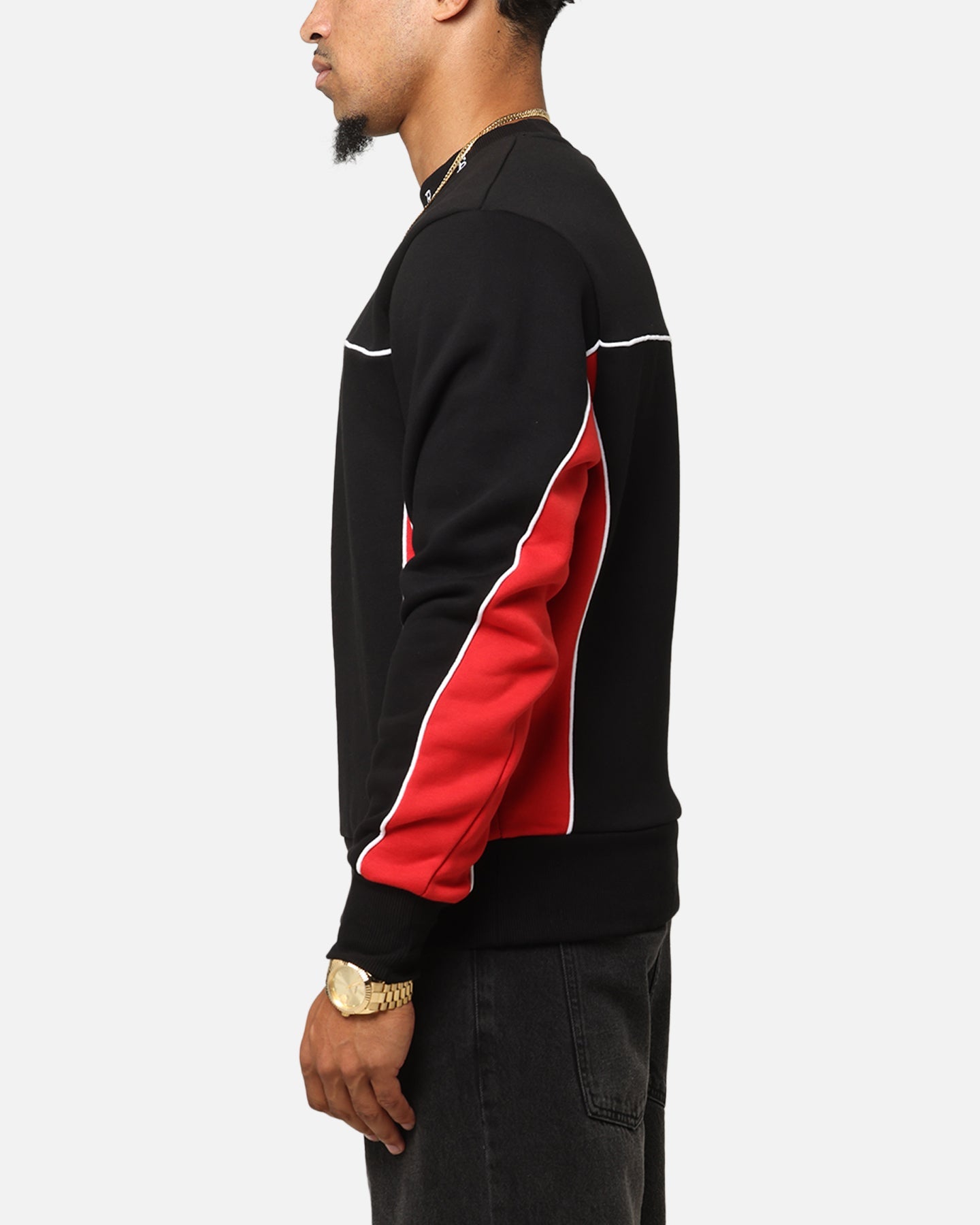 Carre International Crewneck Black/Red