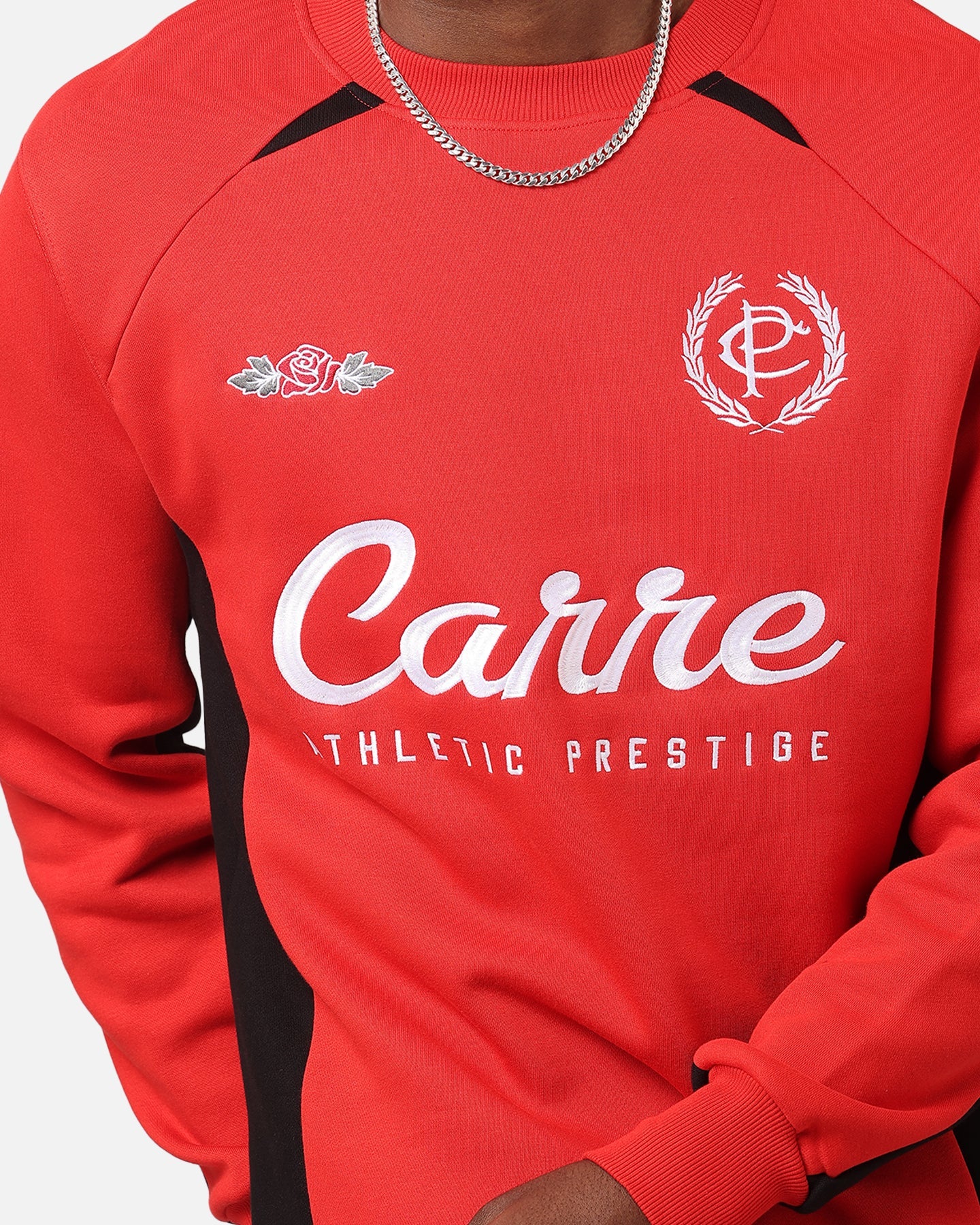 Carre Prestige Crewneck Red