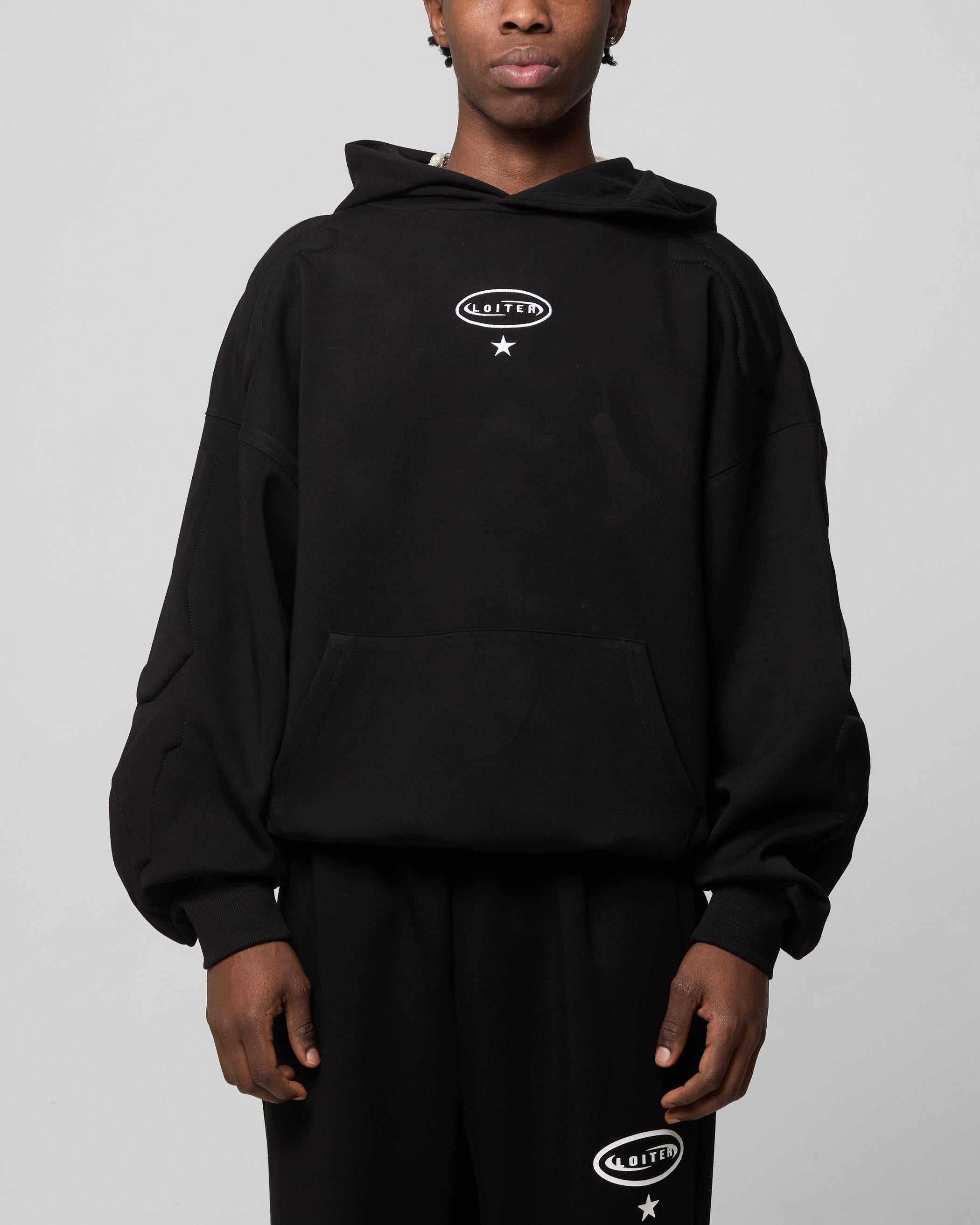 Loiter Sandevistan Hoodie Black