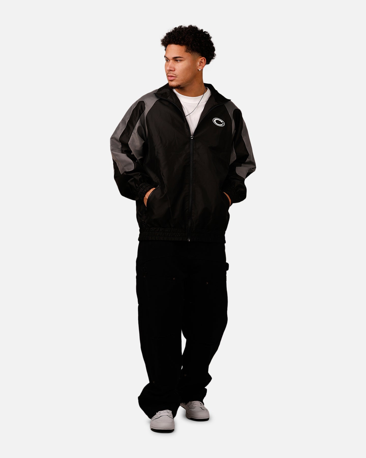 Carre Empire Panelled Jacket Black/Grey