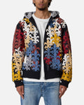 MNML Fleur De Lis All-Over Hoodie Multi