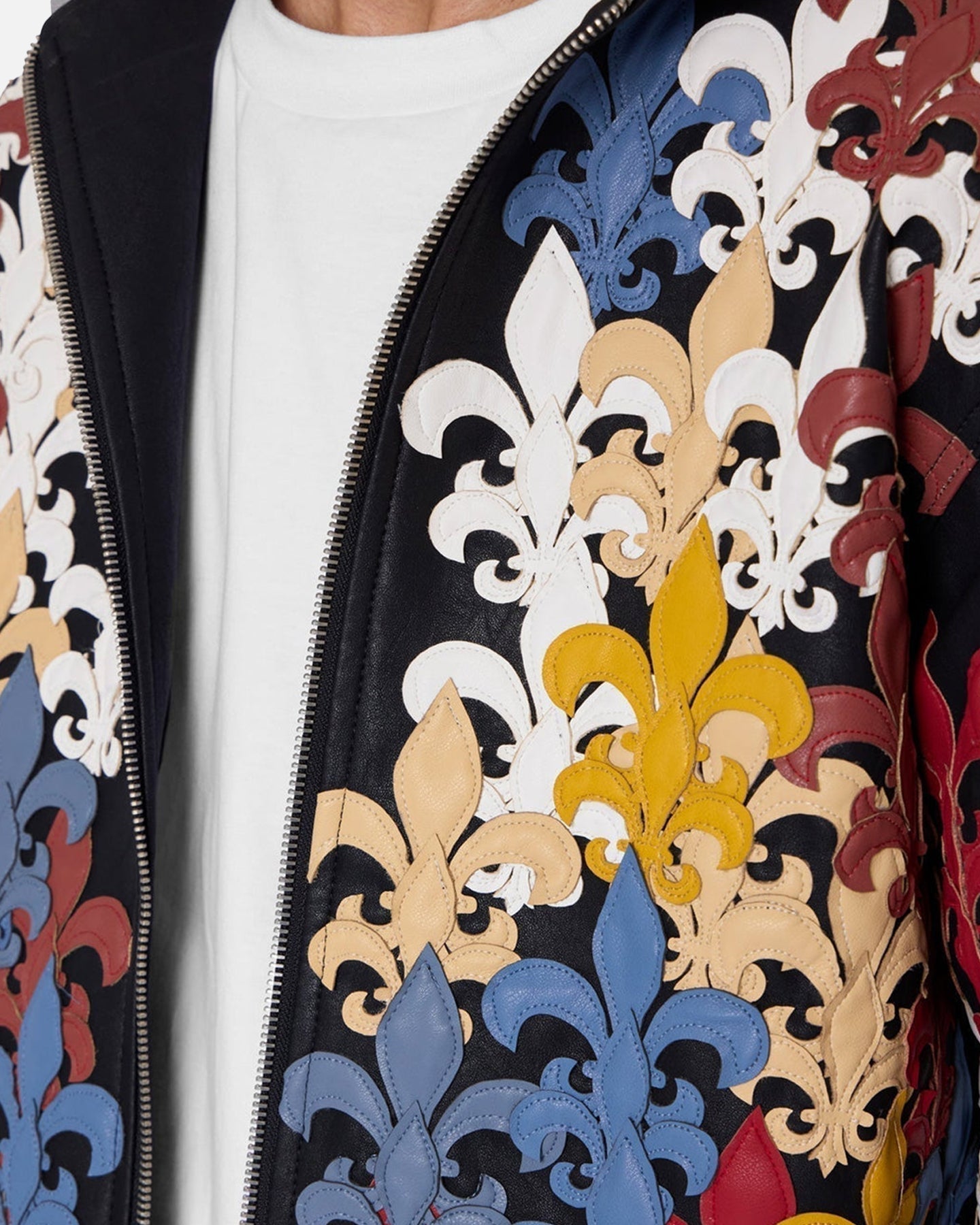 MNML Fleur De Lis All-Over Hoodie Multi