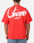 Carre Graffiti T-Shirt Red