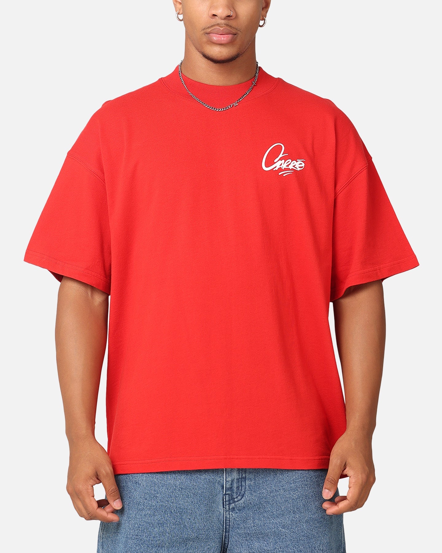 Carre Graffiti T-Shirt Red