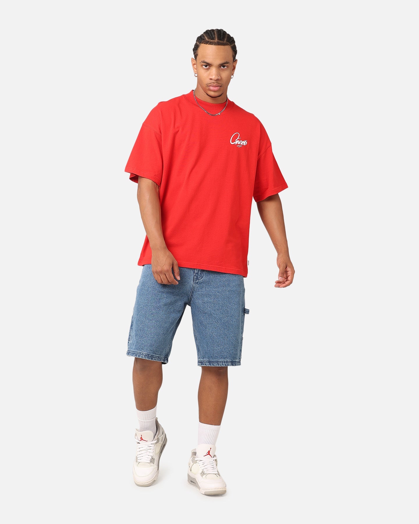 Carre Graffiti T-Shirt Red