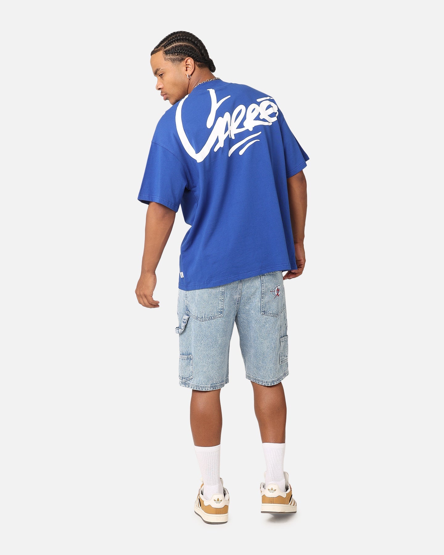 Carre Graffiti T-Shirt Royal