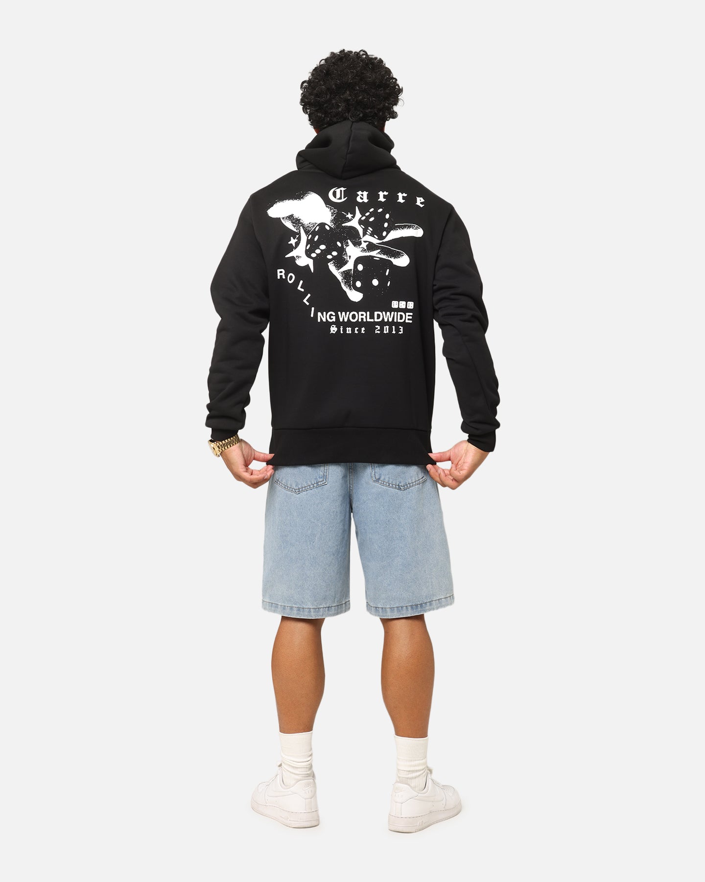 Carre Dice Club Hoodie Black