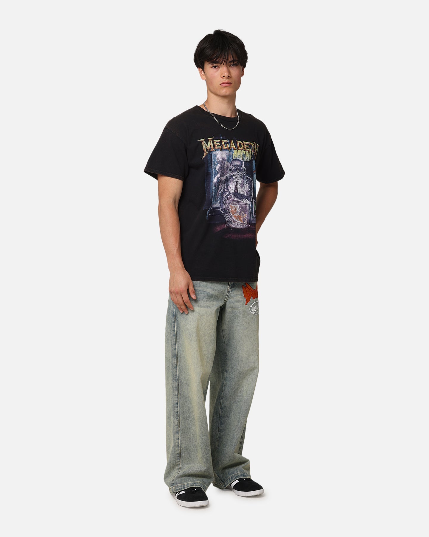 Megadeth Embryo Vintage T-Shirt Black Vintage