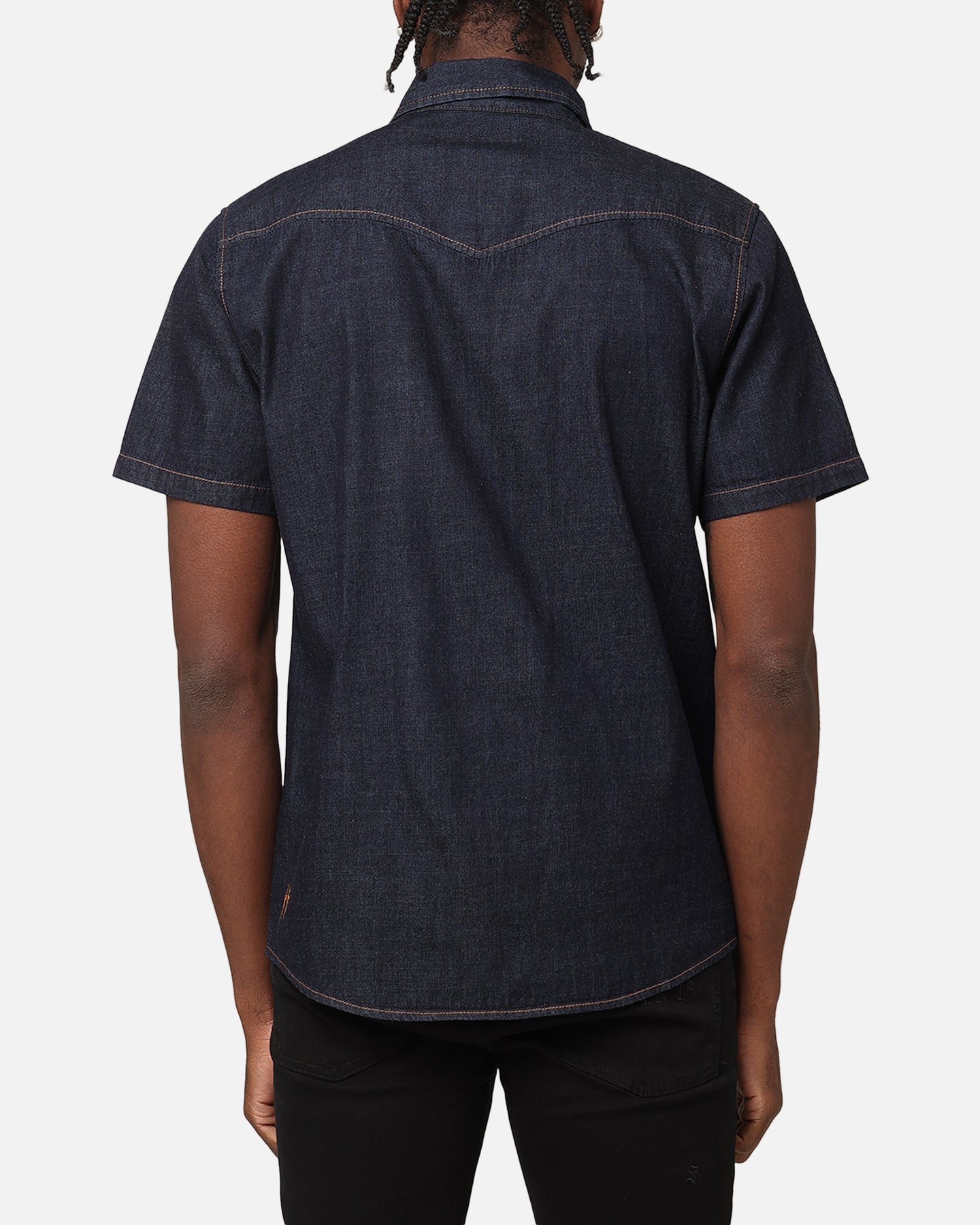 Saint Morta Rodeo Denim Shirt Dark Indigo