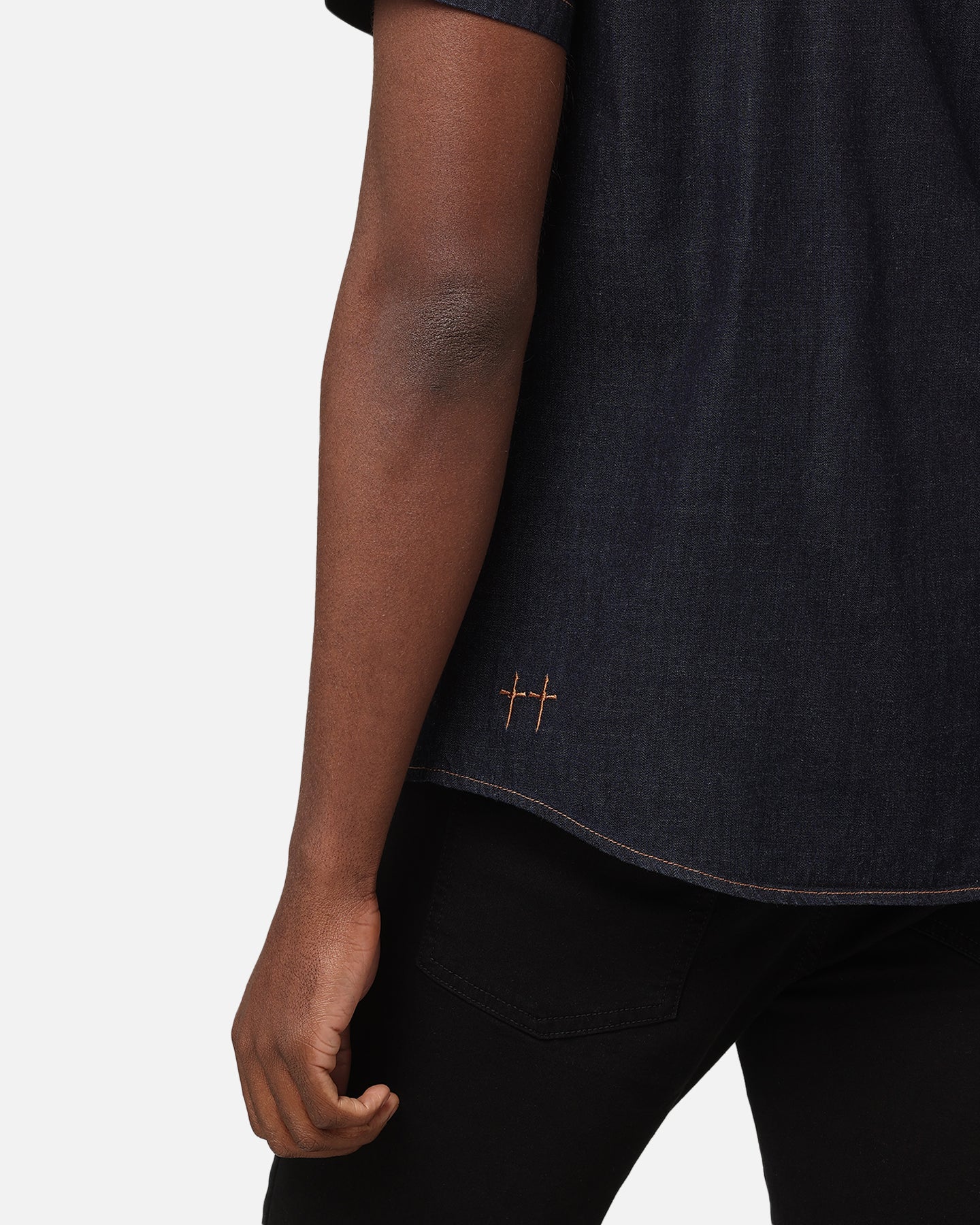 Saint Morta Rodeo Denim Shirt Dark Indigo