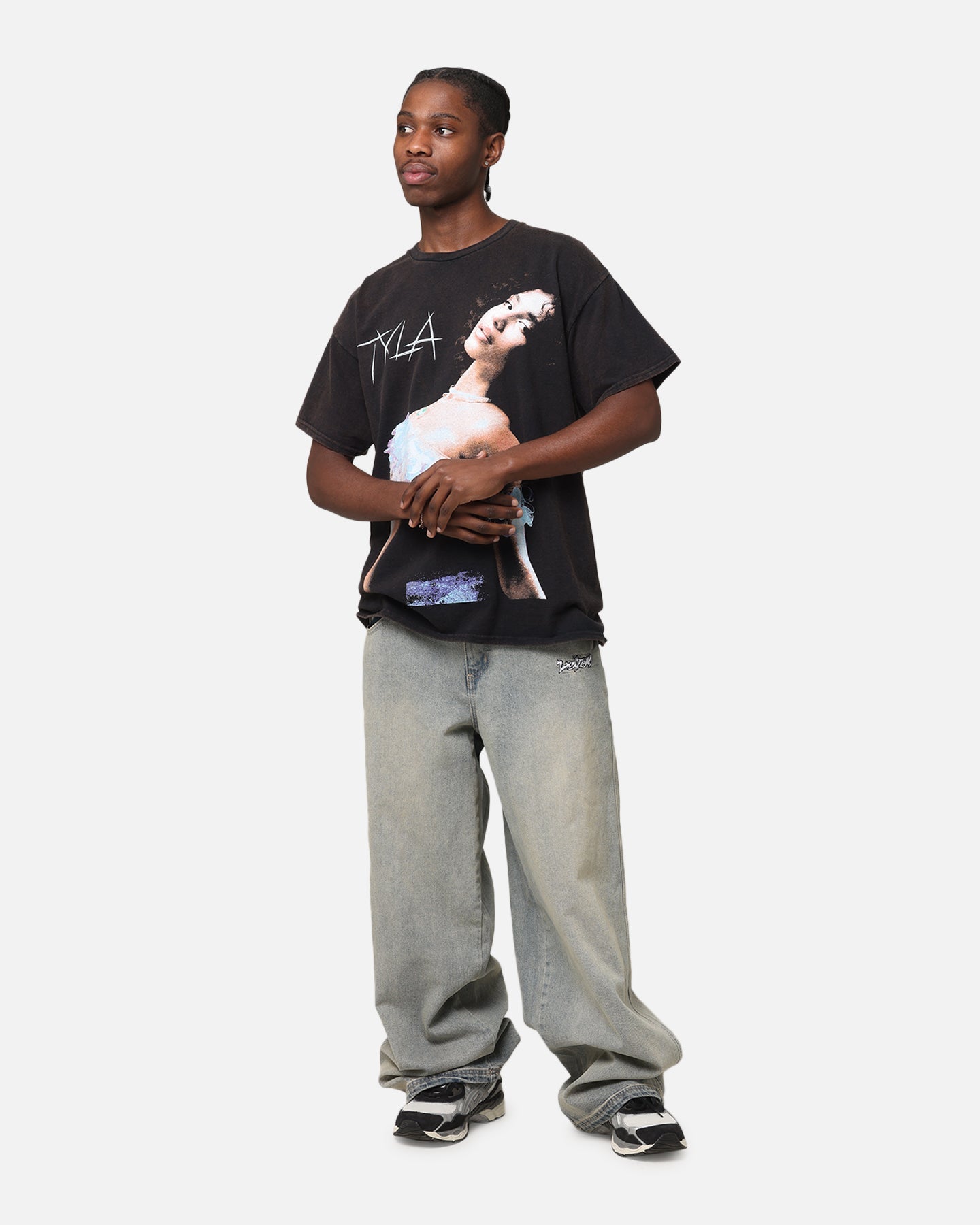 Tyla Debut Album Vintage T-Shirt Black Vintage