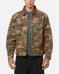 XXIII Camo Cargo Jacket Washed Green Camo