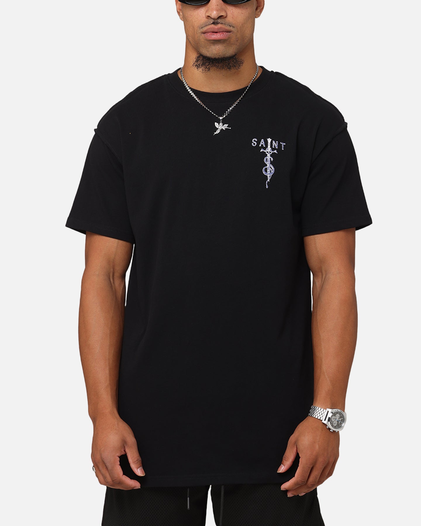 Saint Morta Daggers Lafayette T-Shirt Black/Purple