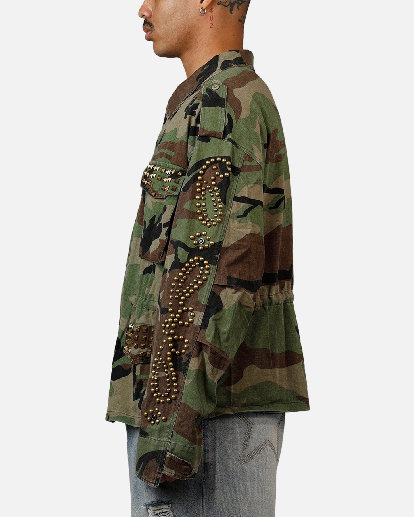 MNML Studded Camo Jacket Camo