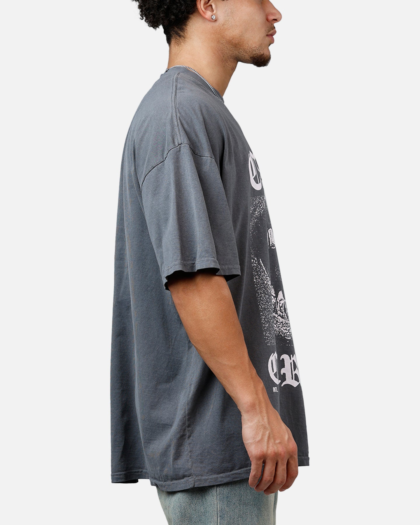 Carre Cartel T-Shirt Washed Charcoal