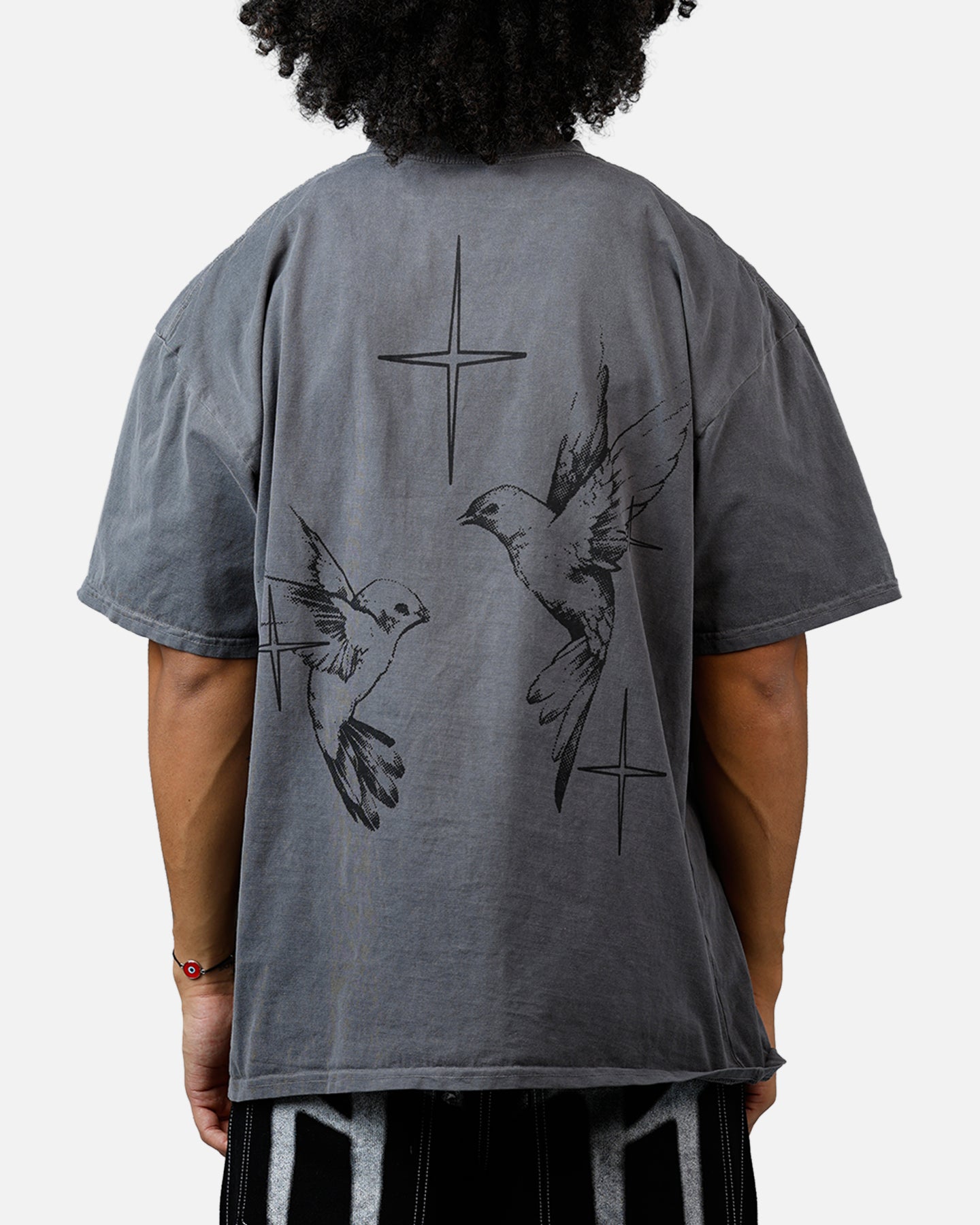 Saint Morta Destiny Rising T-Shirt Washed Charcoal