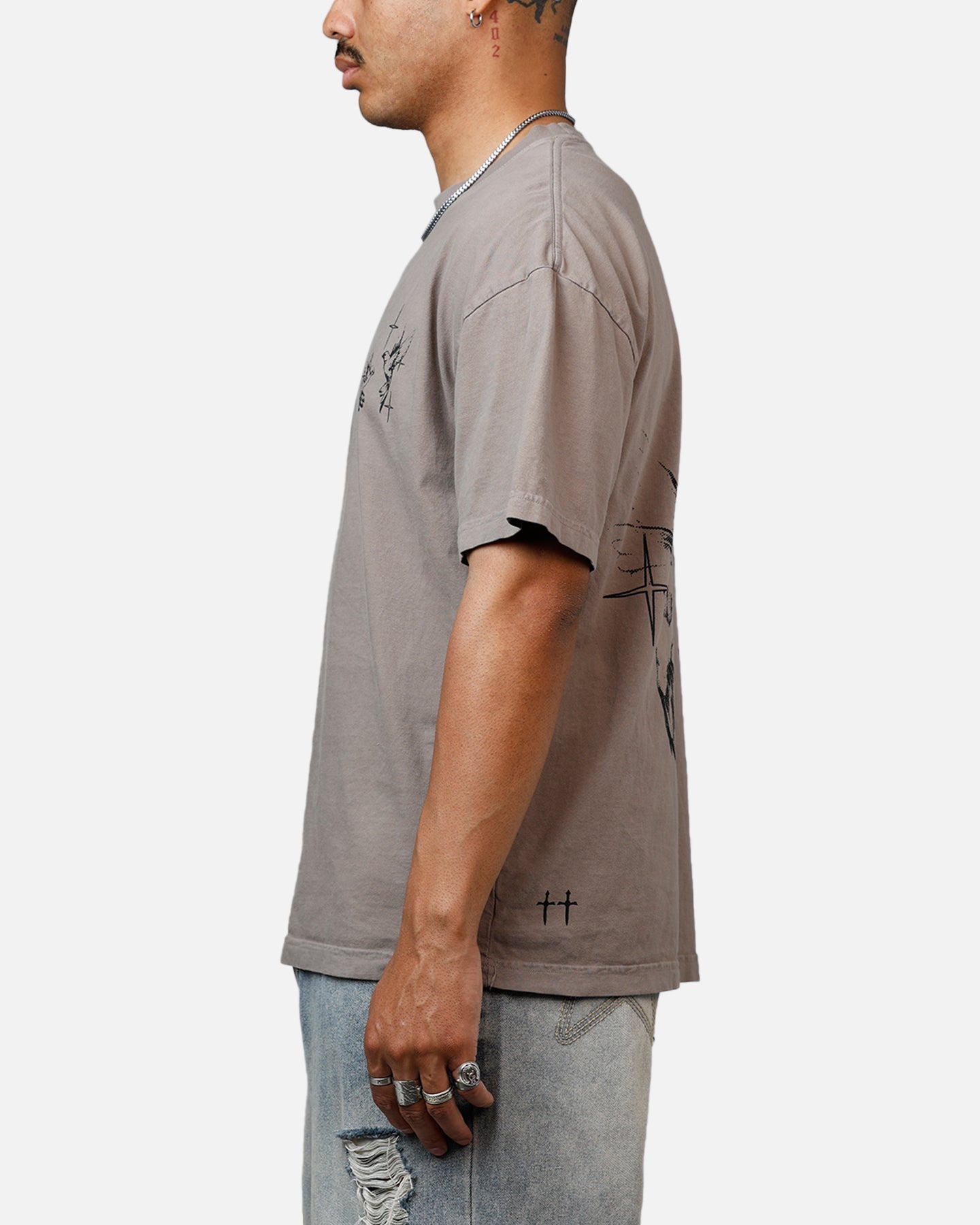 Saint Morta Destiny Rising T-Shirt Vintage Khaki