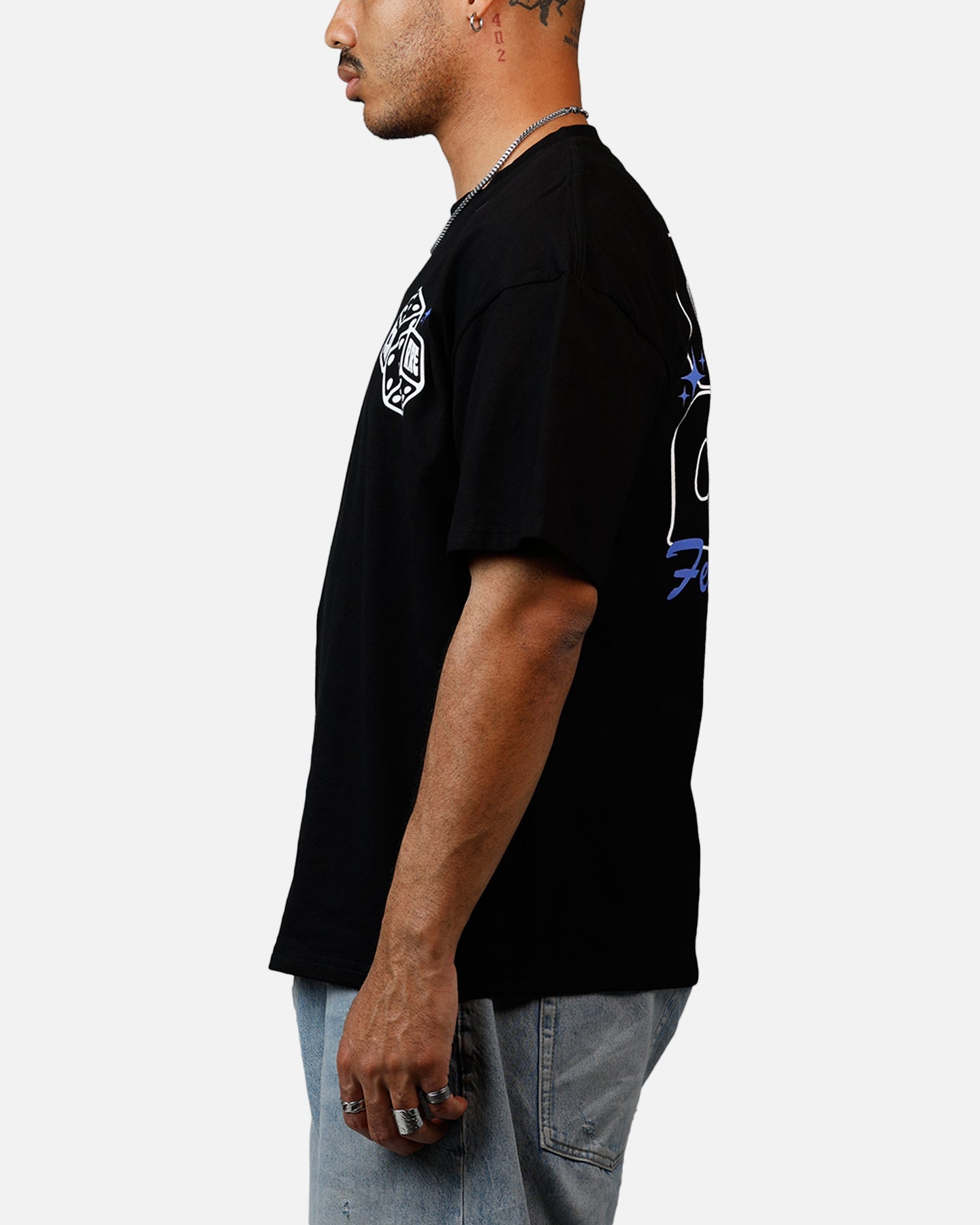 Carre Feeling Lucky T-Shirt Black