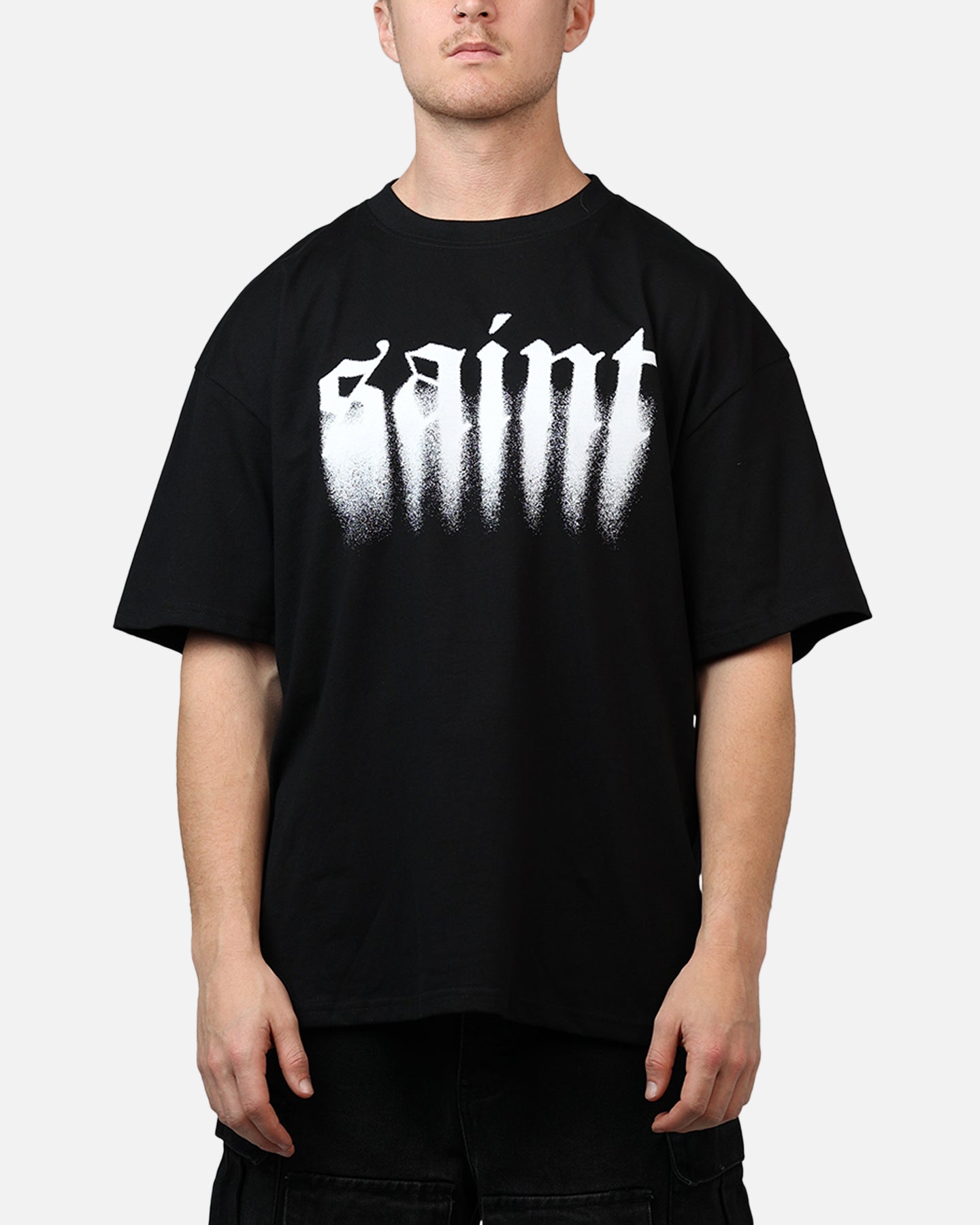 Saint Morta Spray T-Shirt Black