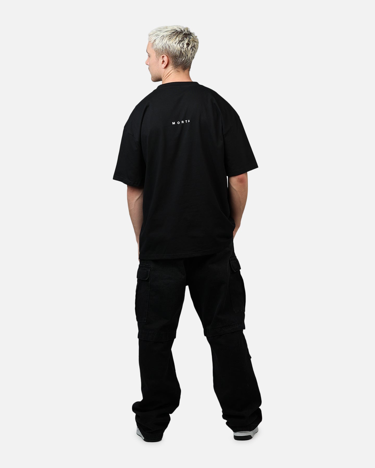 Saint Morta Spray T-Shirt Black