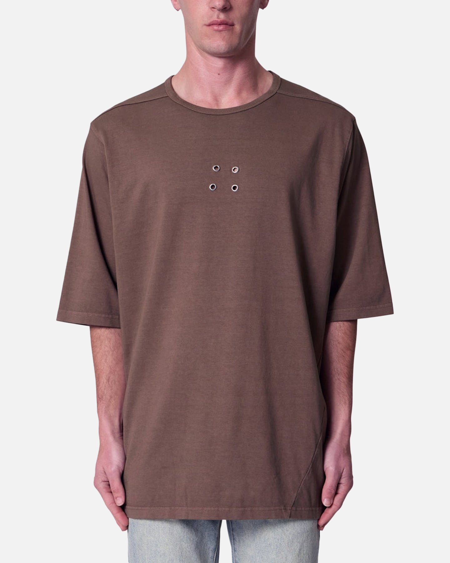 MNML 4 Eyelets T-Shirt Brown