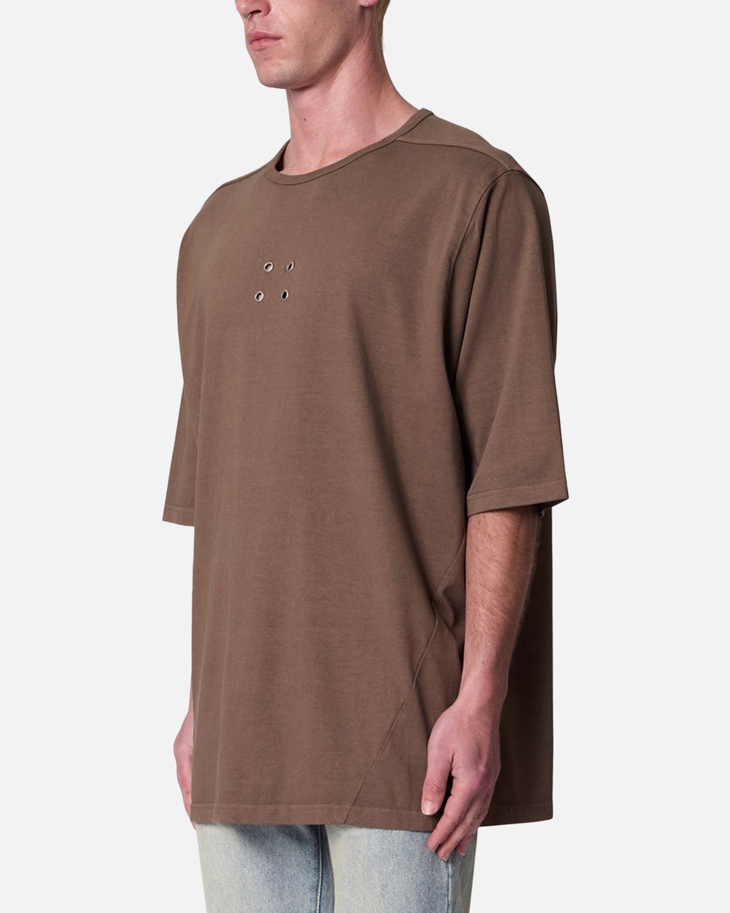 MNML 4 Eyelets T-Shirt Brown