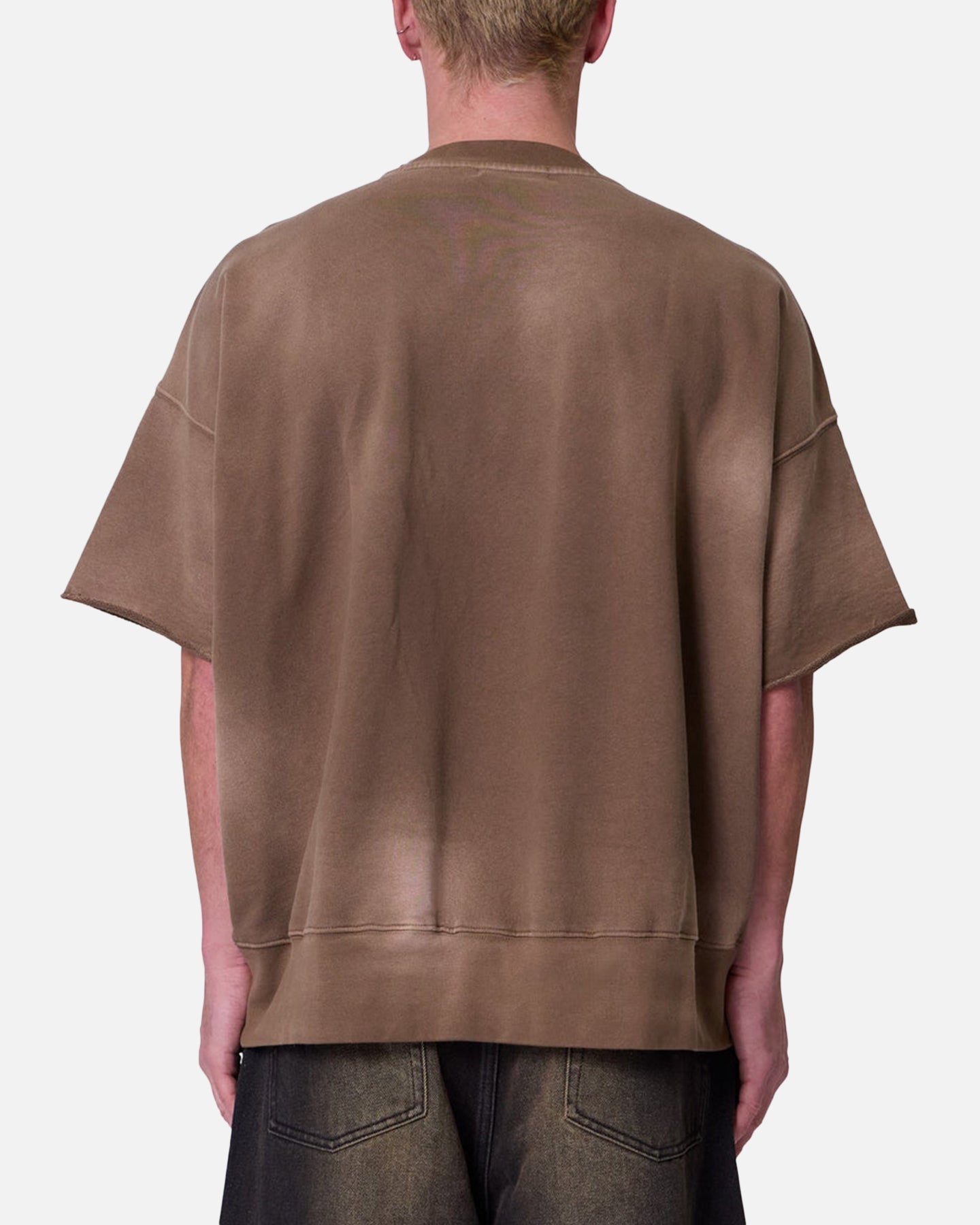 MNML Oversized Crewneck T-Shirt Tan