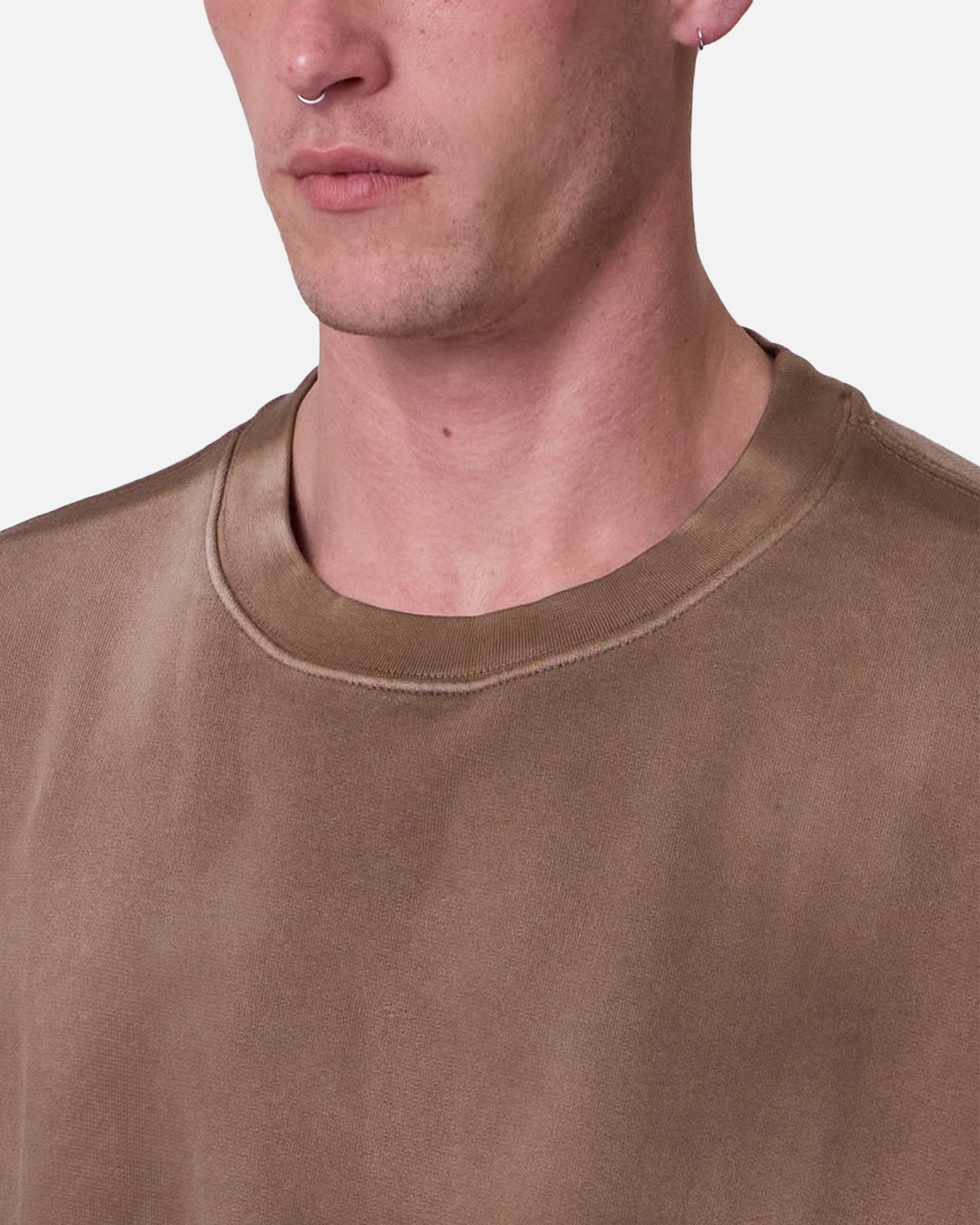 MNML Oversized Crewneck T-Shirt Tan