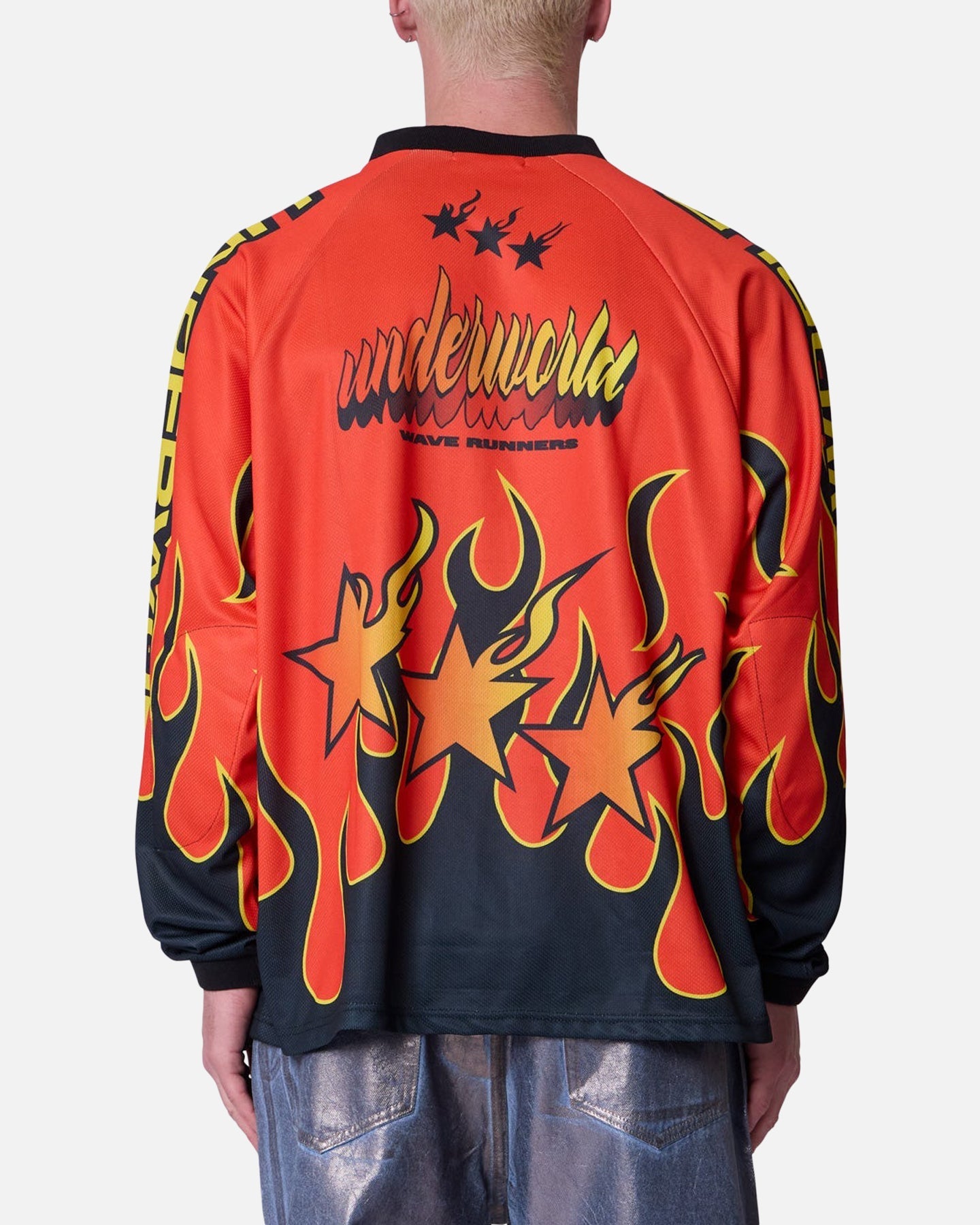 MNML Underworld Moto Long Sleeve T-Shirt Multi