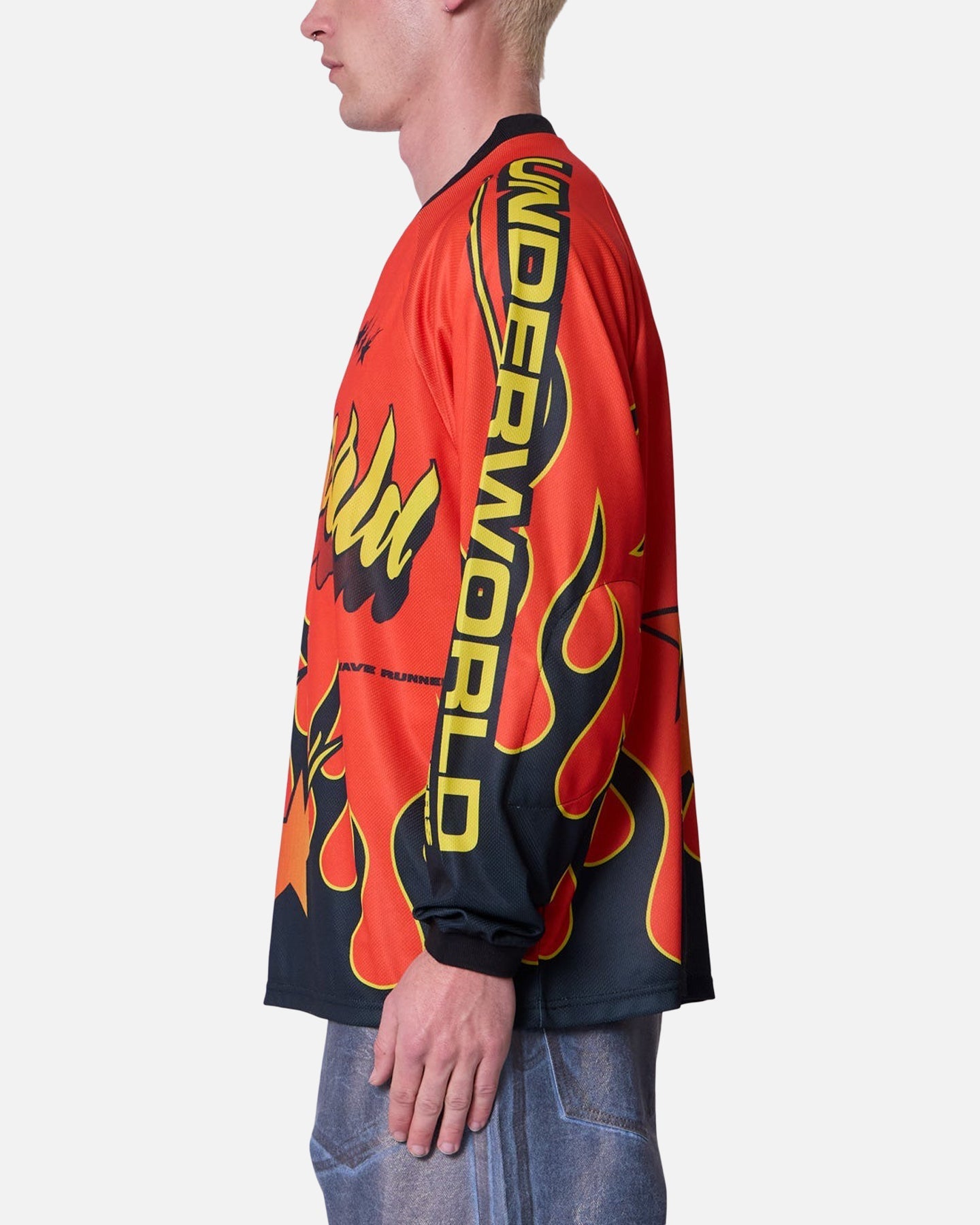 MNML Underworld Moto Long Sleeve T-Shirt Multi