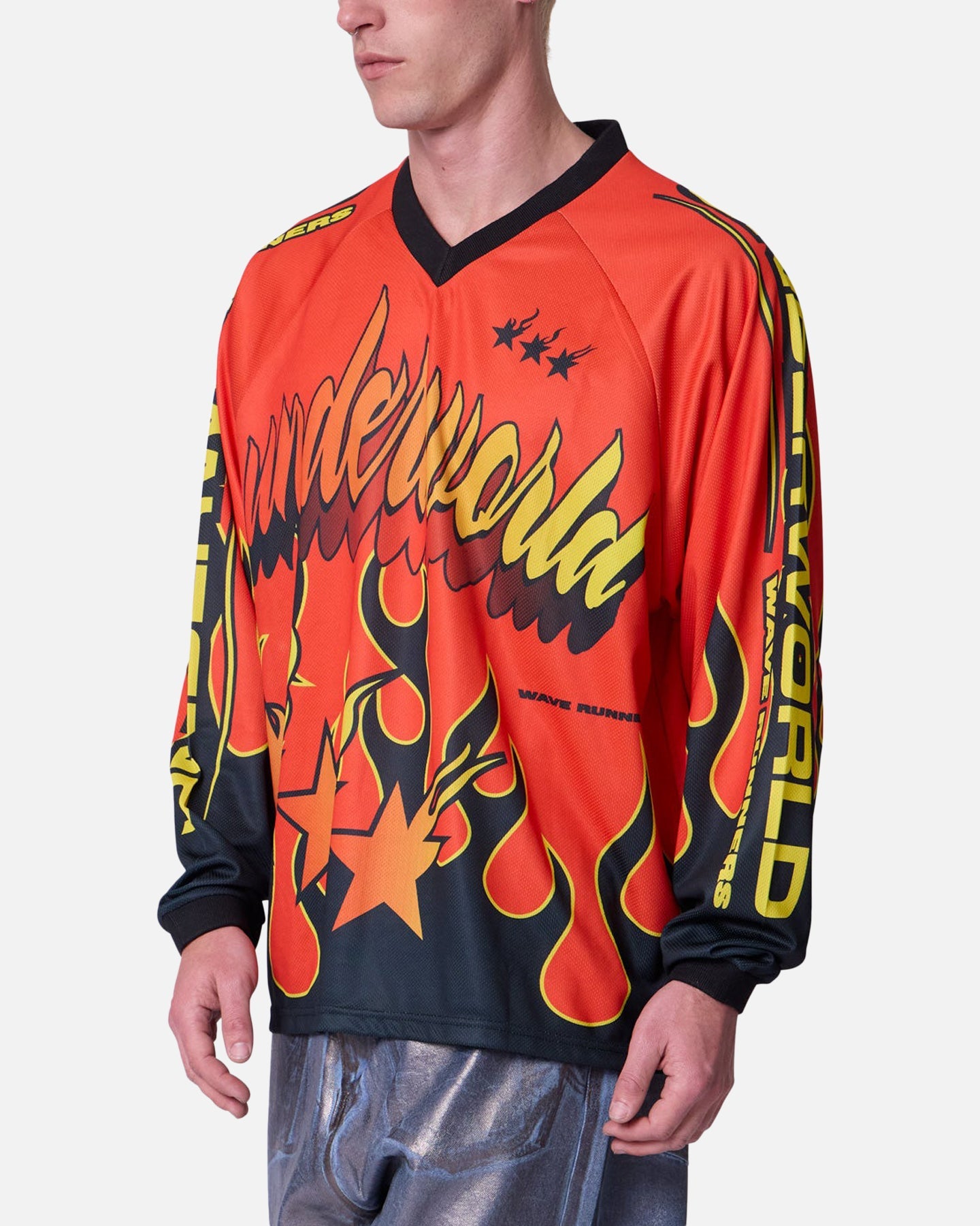 MNML Underworld Moto Long Sleeve T-Shirt Multi