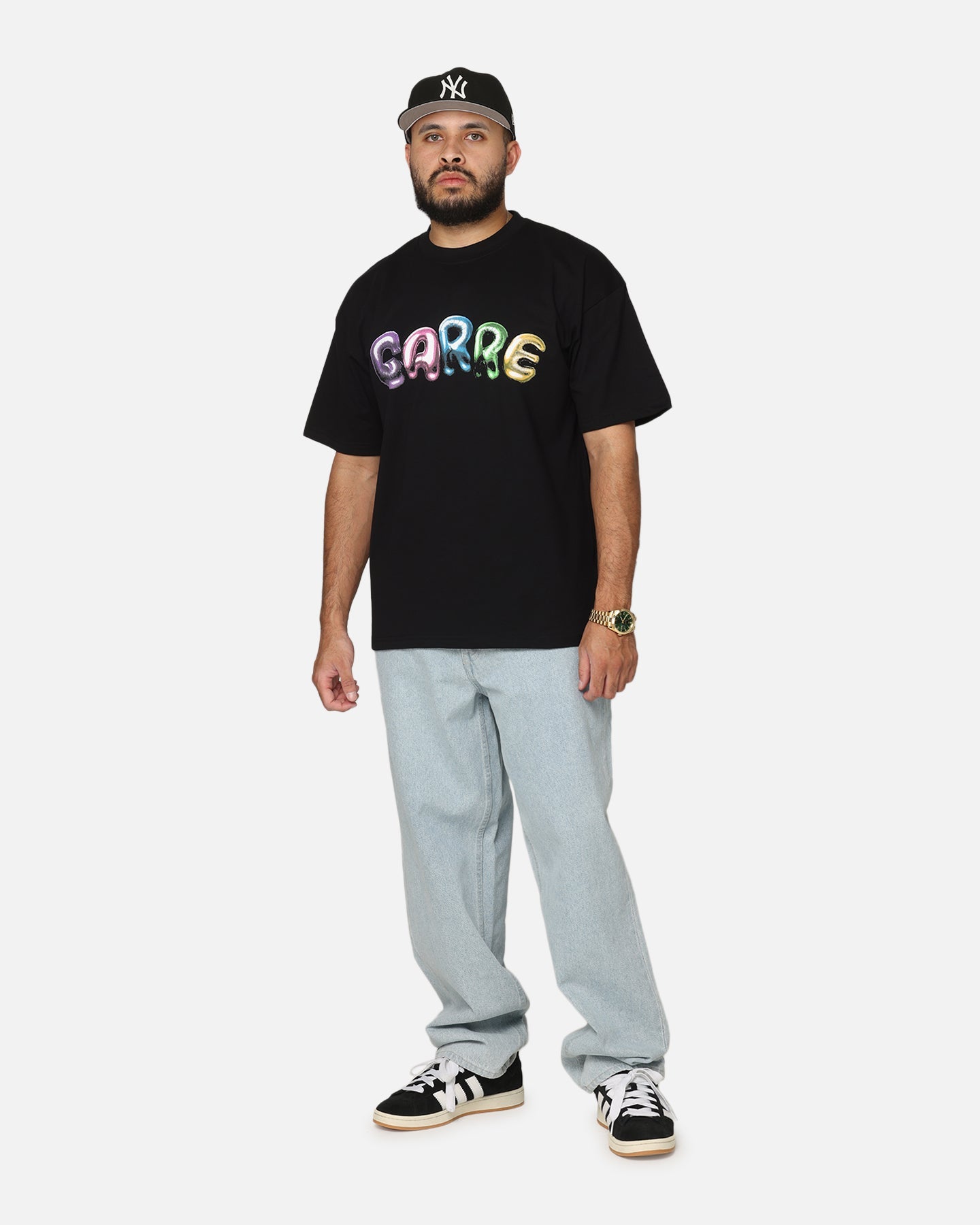 Carre Balloon T-Shirt Black