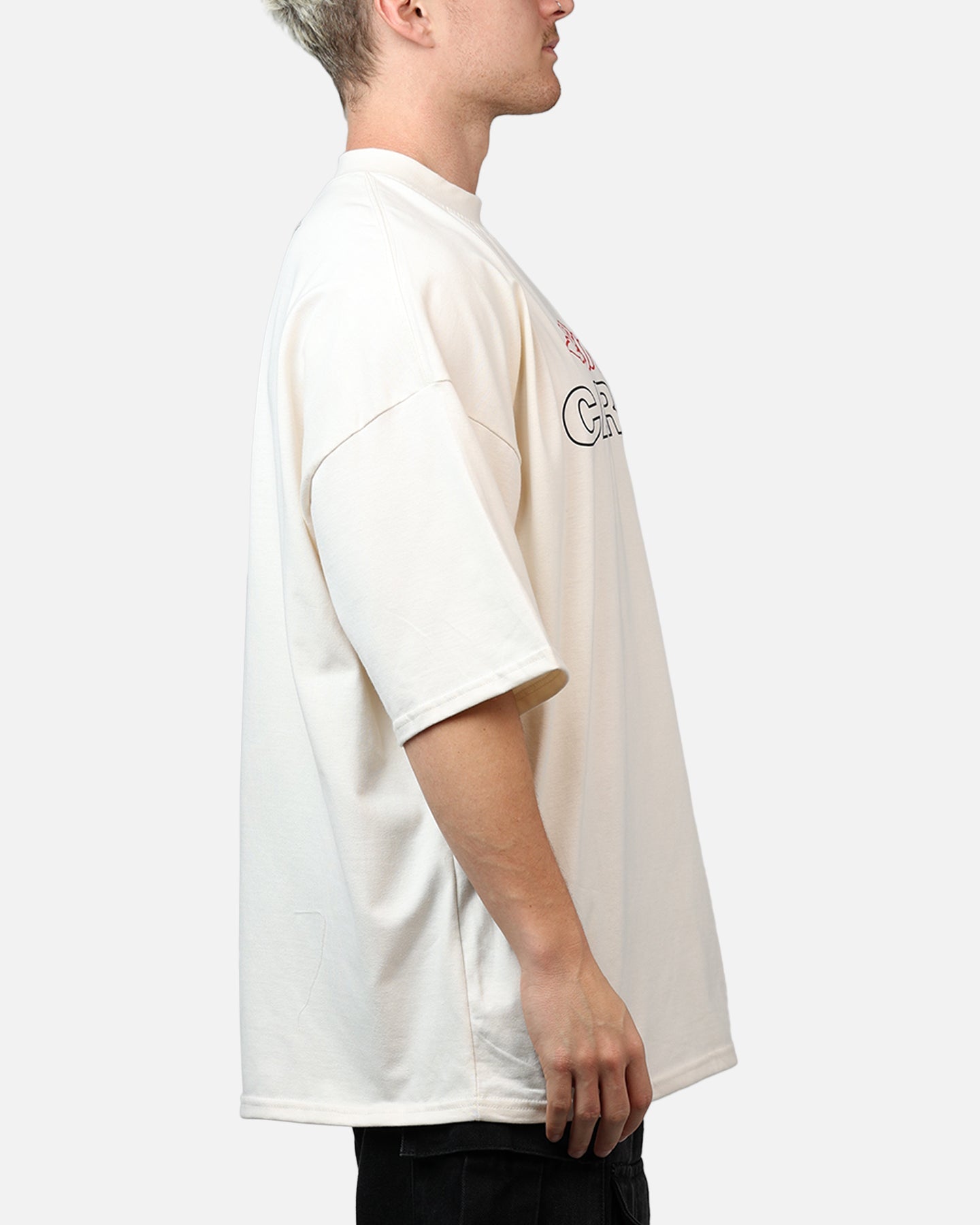 Carre Rosebud Drop T-Shirt Off White