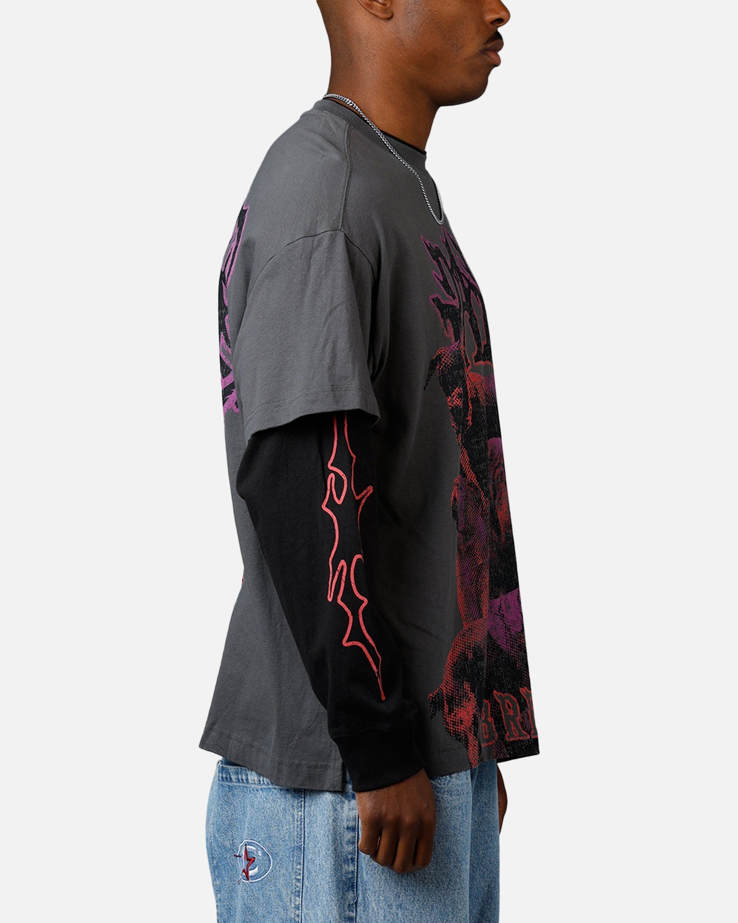 Puma x Lamelo Ball Lamelo World Tour Long Sleeve T-Shirt Dusk