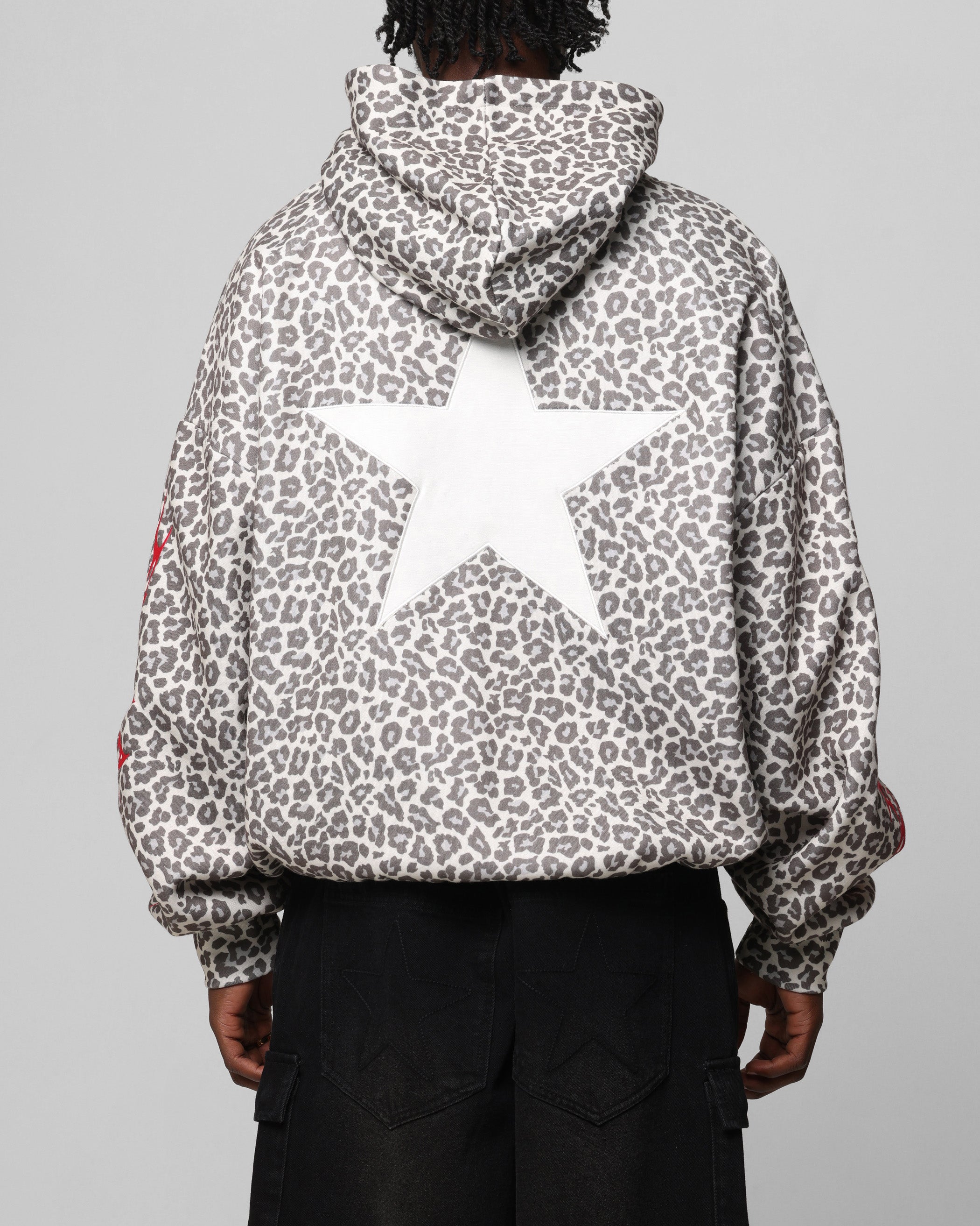 Loiter Soho Hoodie Snow Leopard