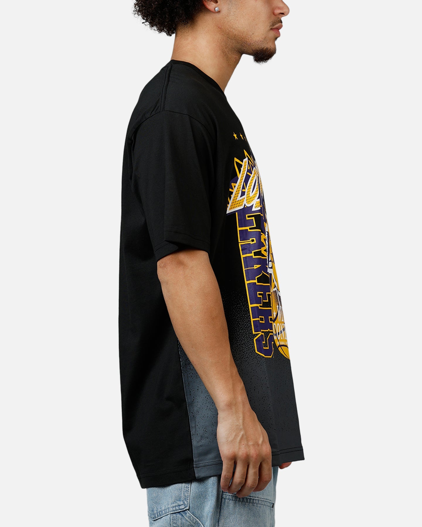New Era Los Angeles Lakers Sport Class T-Shirt Black