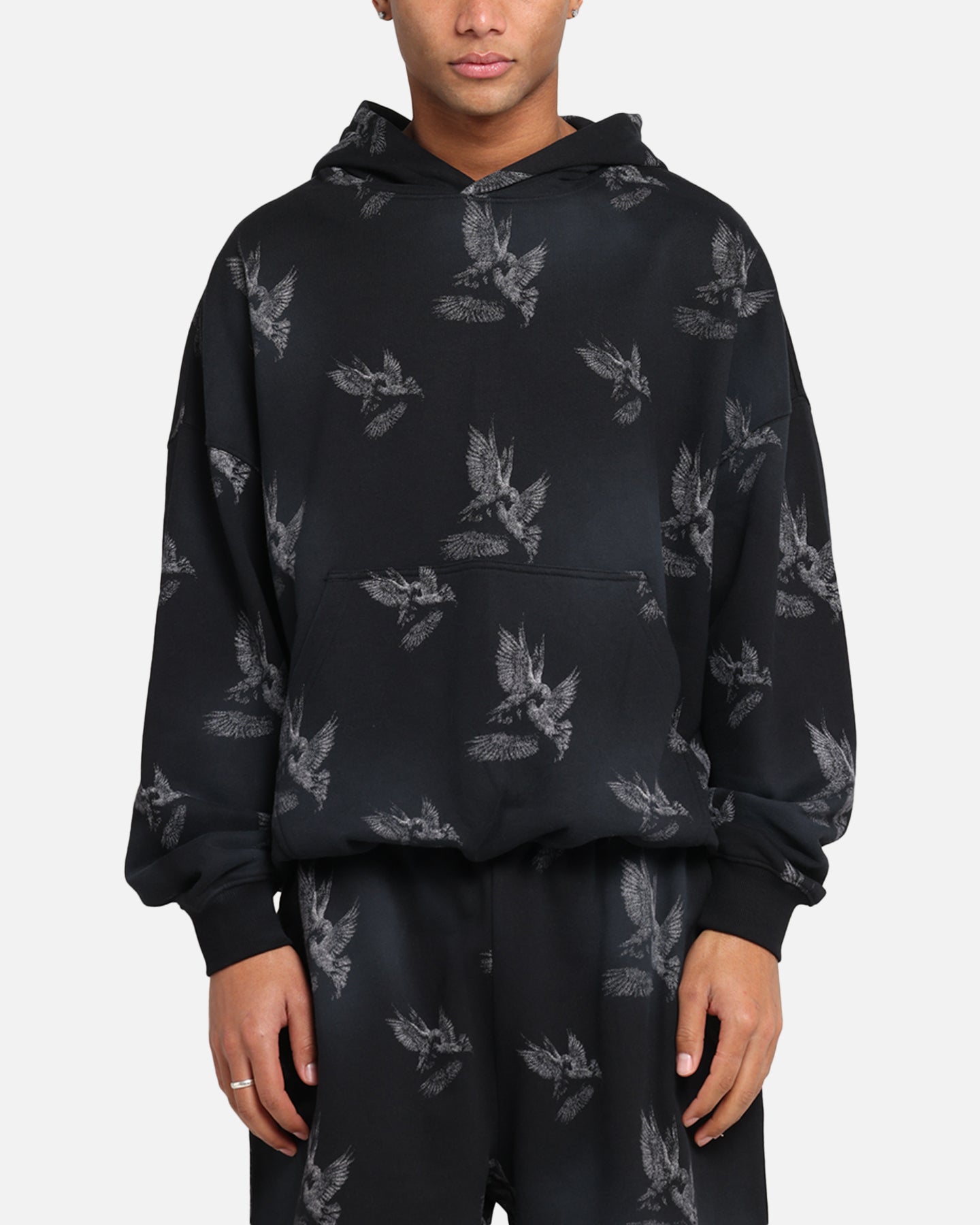 Saint Morta Doves Premium Hoodie Black