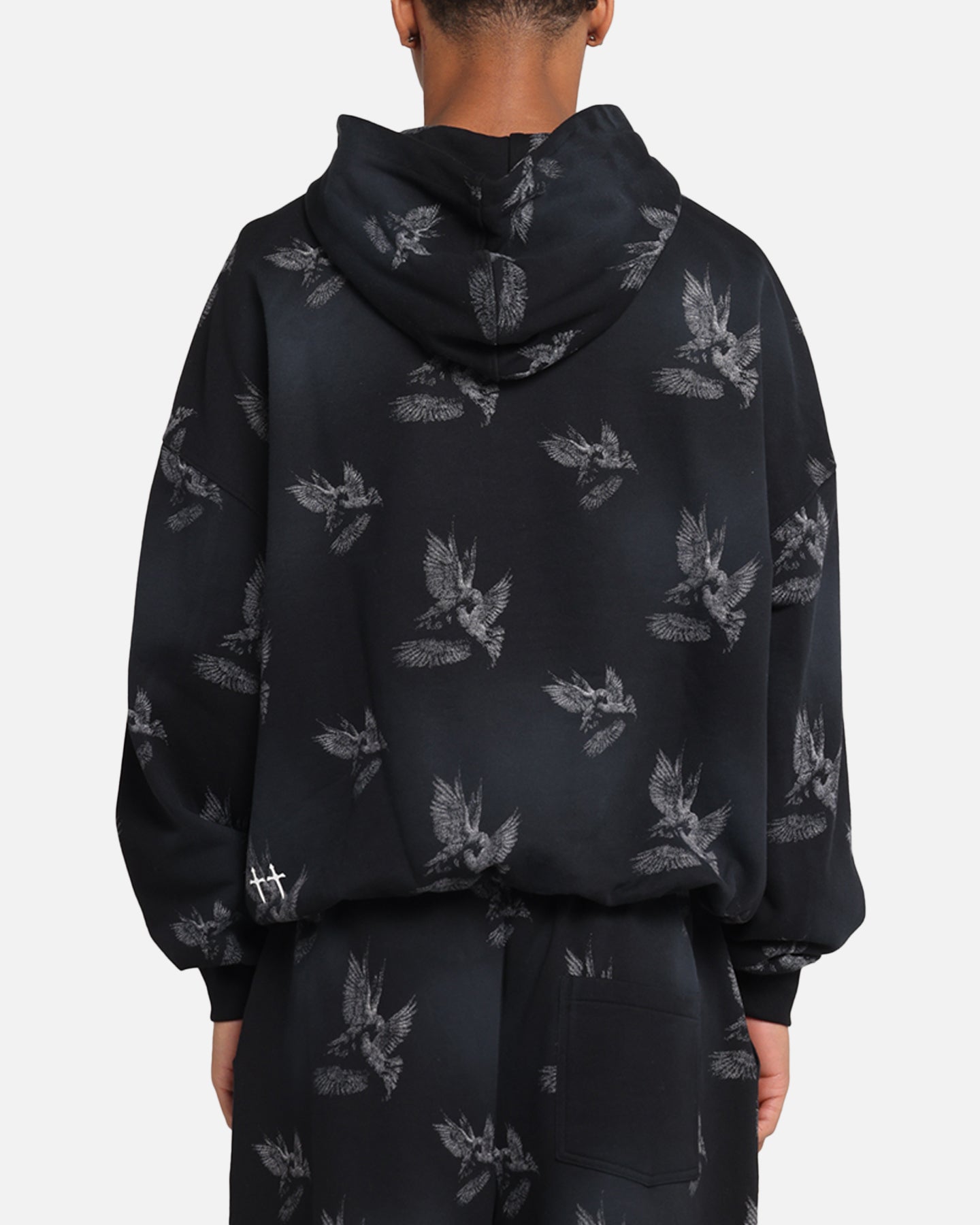 Saint Morta Doves Premium Hoodie Black