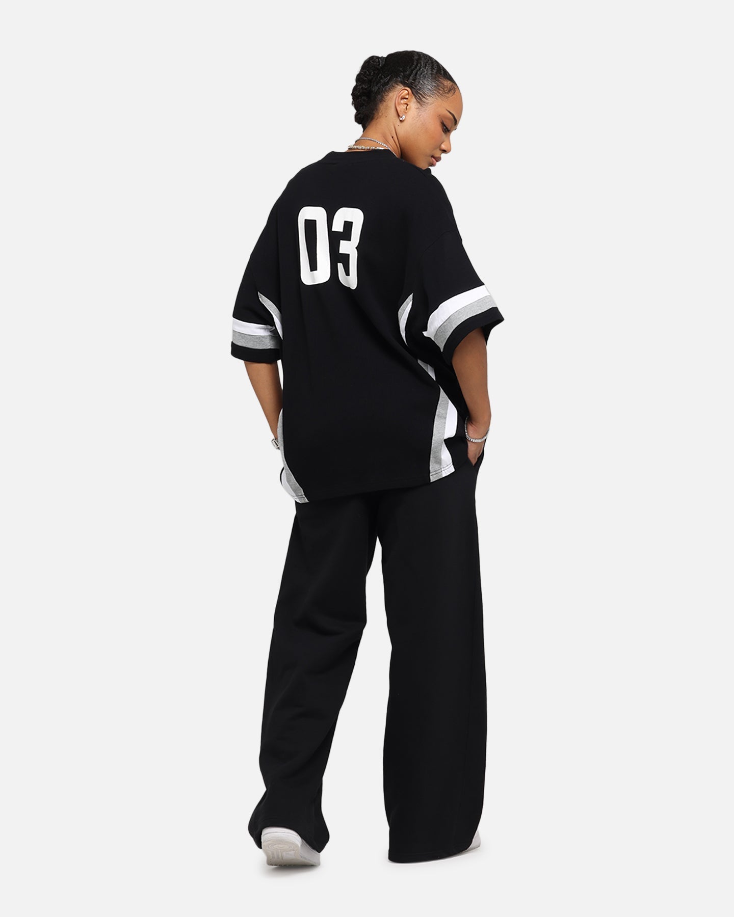 Carre Graffiti Waffle T-Shirt Black